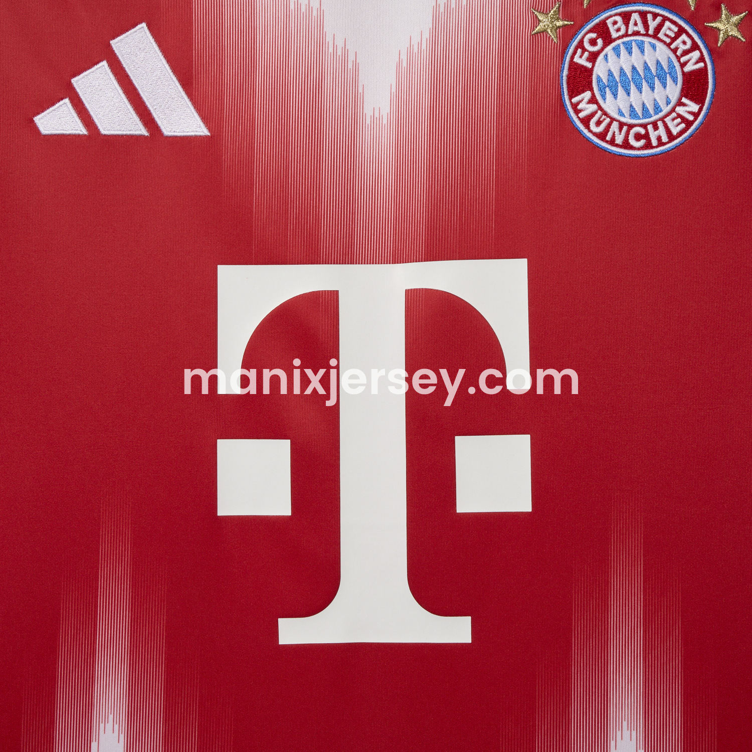 Bayern Munich 25-26 Pattern M Home Jersey(New Leaked Version) - Fans Version - Unitedfutballjersey
