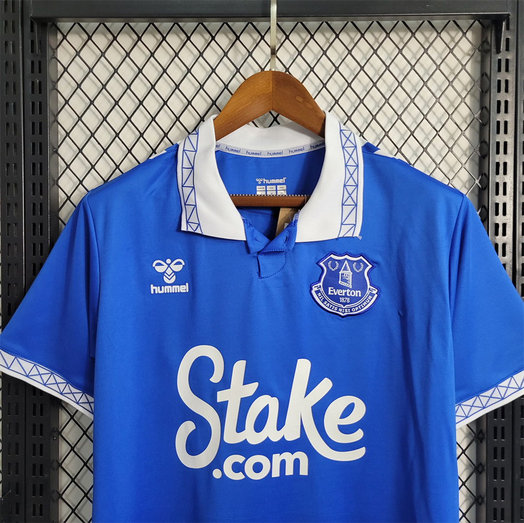 Everton 23-24 Home Stadium Jersey - Fans Version - Unitedfutballjersey