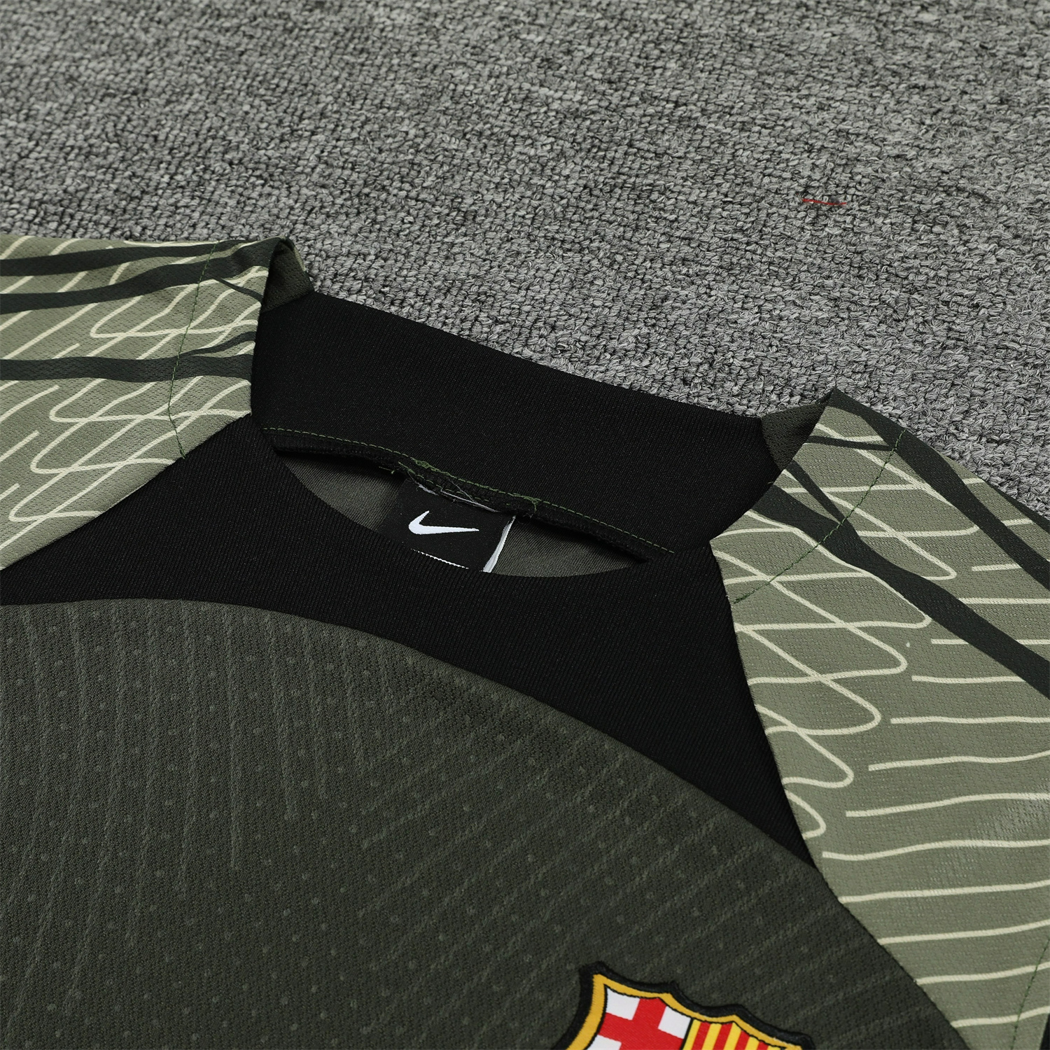 B.A.R.S.A 23-24 Deep Green Player Vest Training Set - Unitedfutballjersey