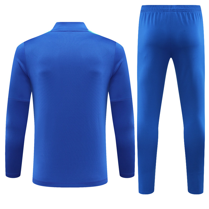 B.A.R.S.A 23-24 Long Sleeve Training Set -Blue - Unitedfutballjersey