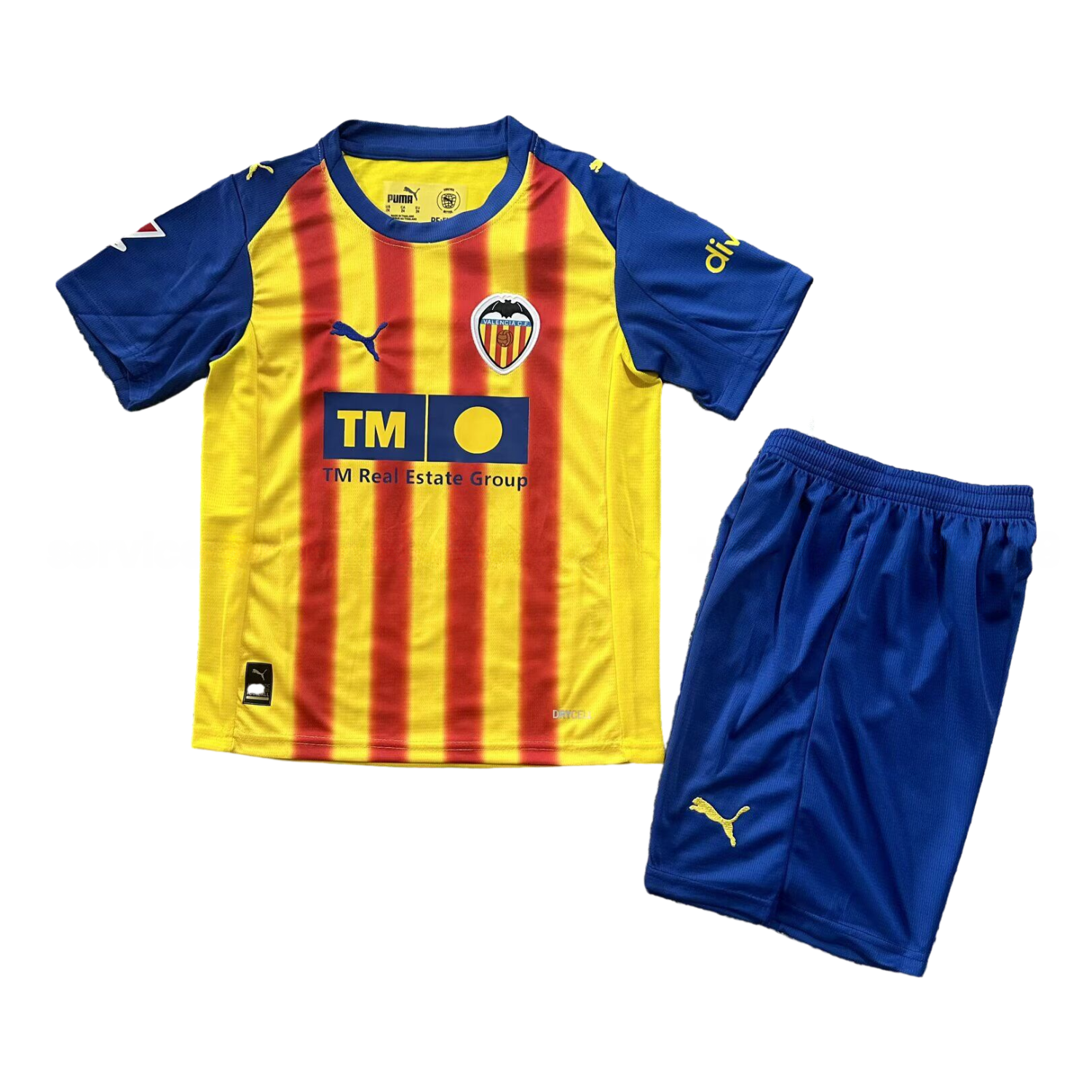 Valencia 25-26 Third Kids Kit - Unitedfutballjersey