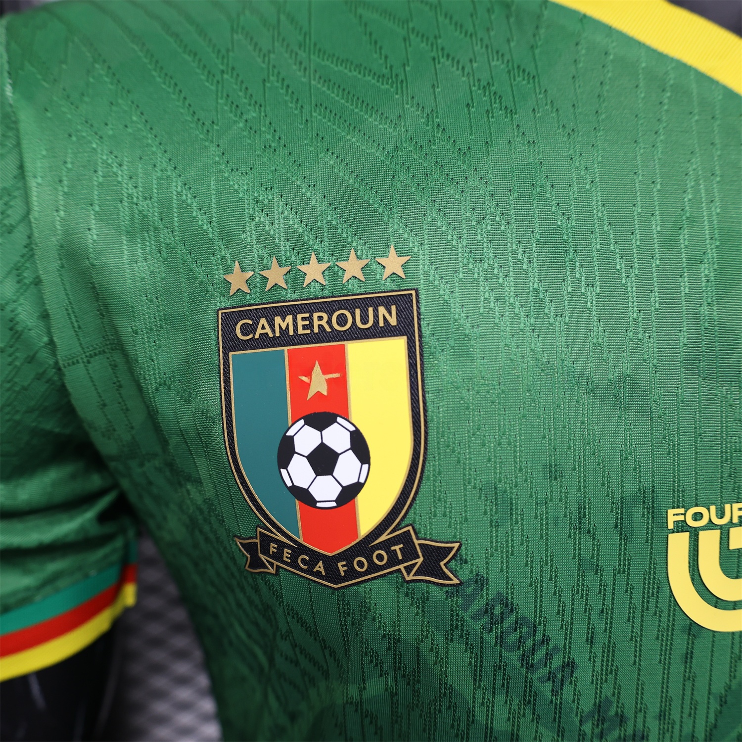 Cameroon 25-26 Home Jersey - Player Version - Unitedfutballjersey