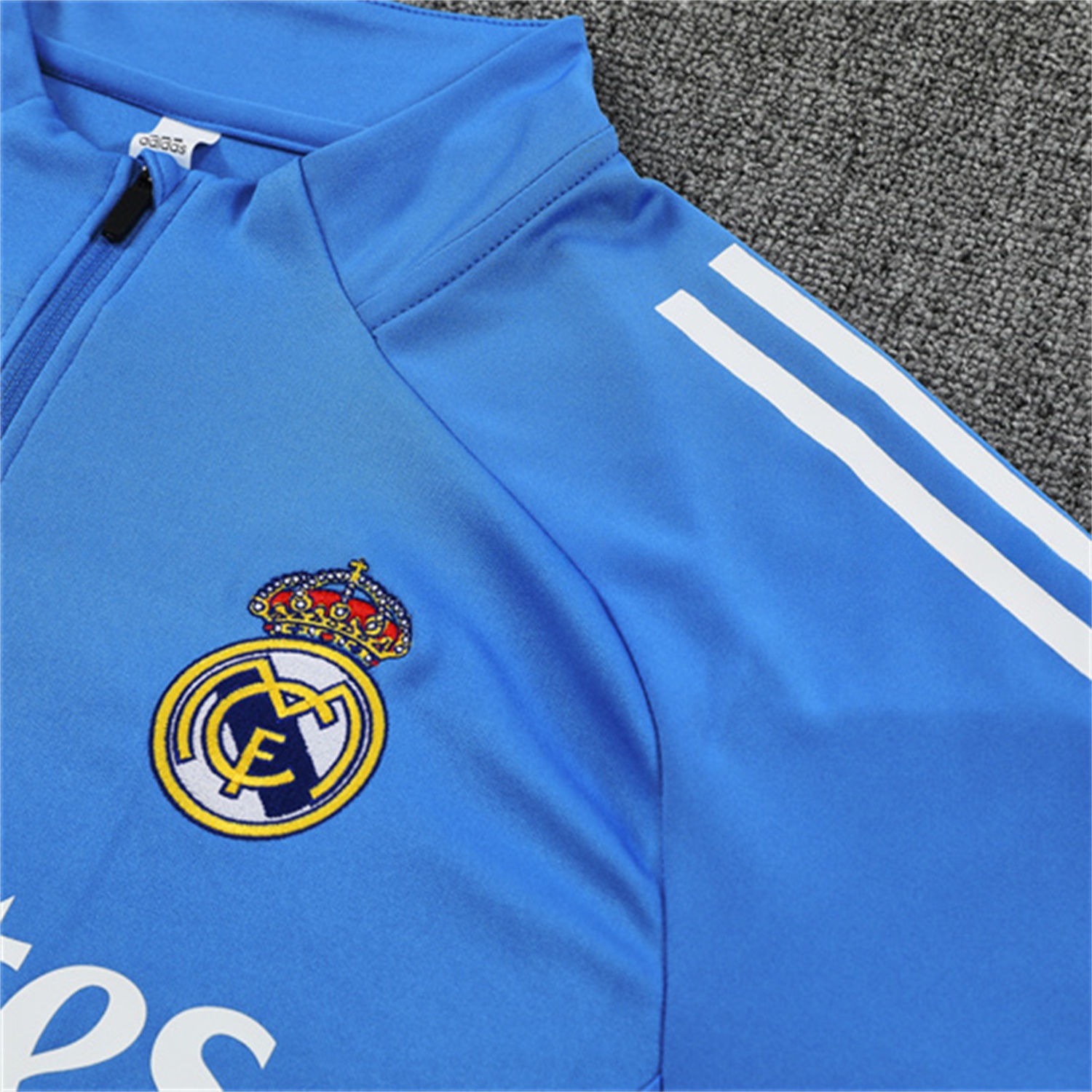 Real Madrid 25-26 Long Sleeve Training Set - Bright Blue Top & Pants - Unitedfutballjersey