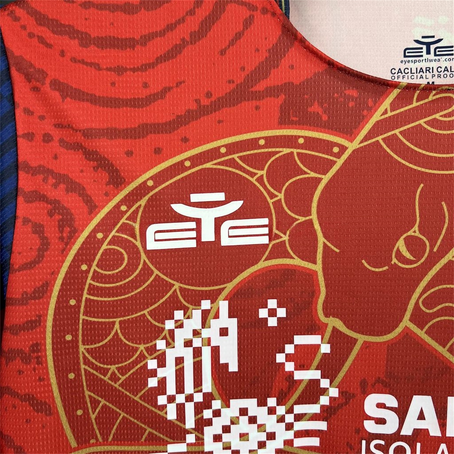 Cagliari Calcio 24-25 Year of the Snake Special Jersey - Fans Version - Unitedfutballjersey