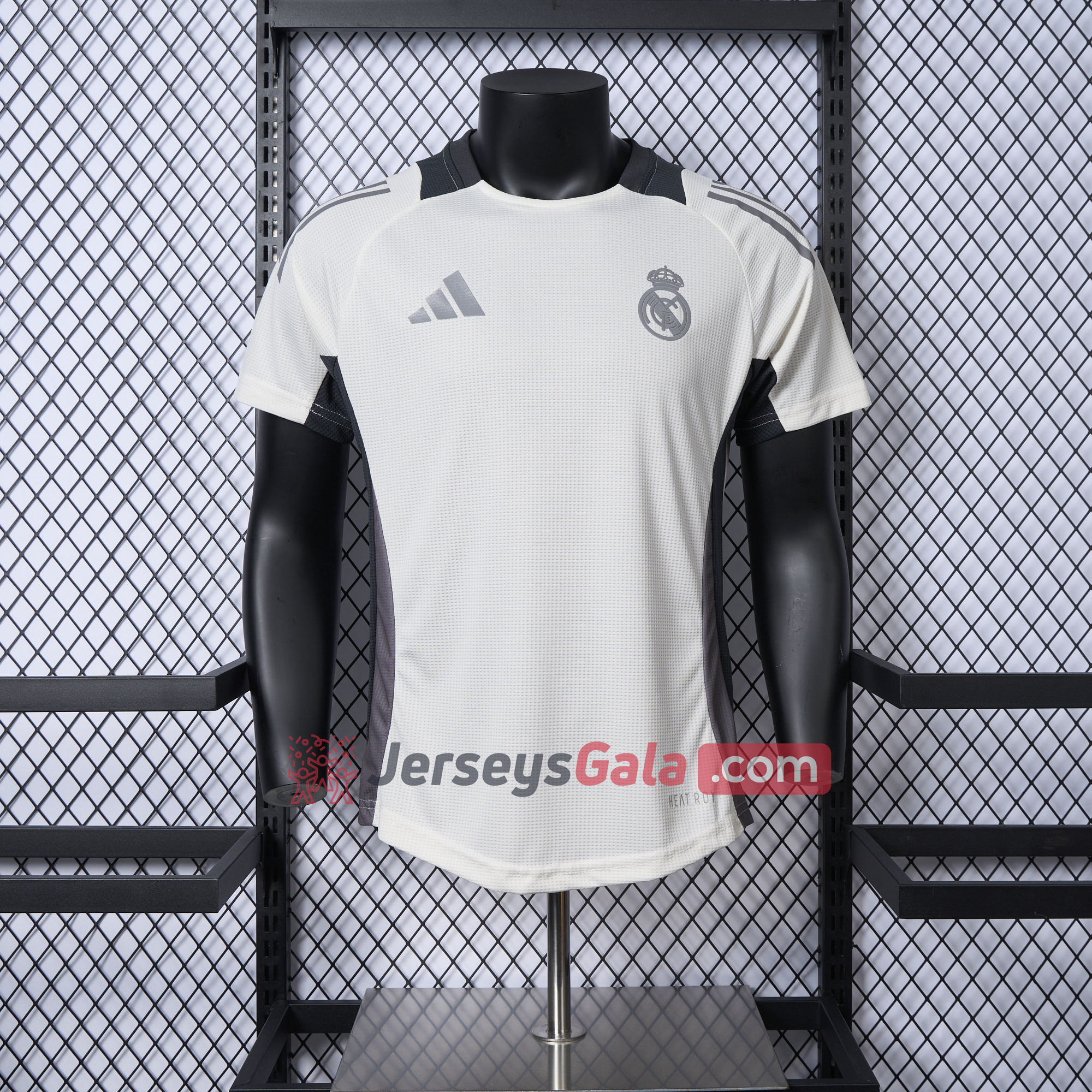 Real Madrid 24-25 White Training Jersey - Player Version - Unitedfutballjersey