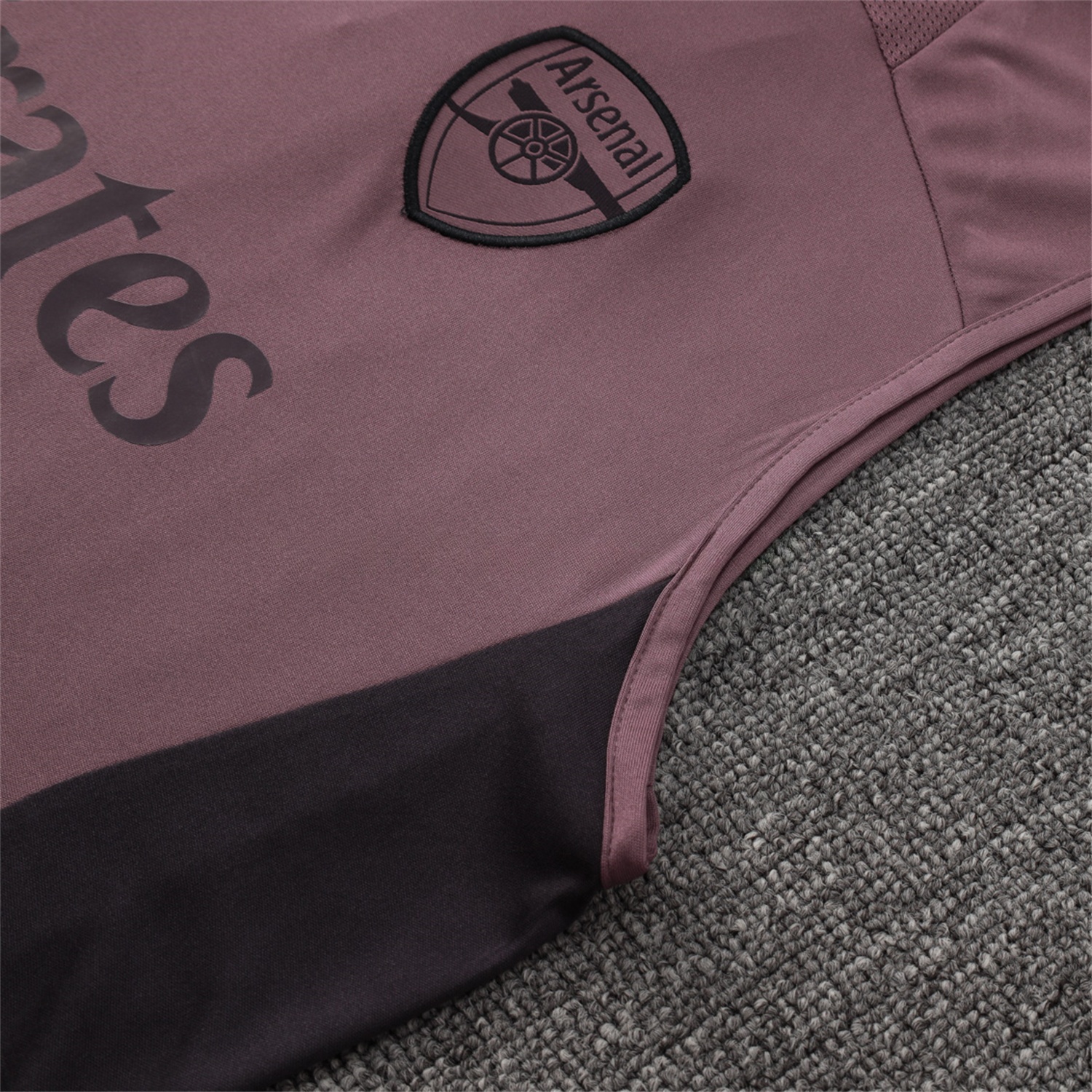 Arsenal 25-26 Vest Training Set - Purple Vest and Deep Purple Shorts - Unitedfutballjersey