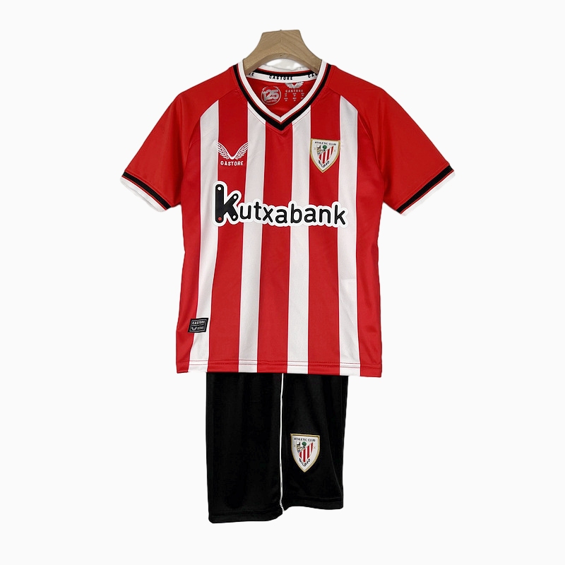 Athletic Bilbao 23-24 Home Stadium Kids Kit - Unitedfutballjersey