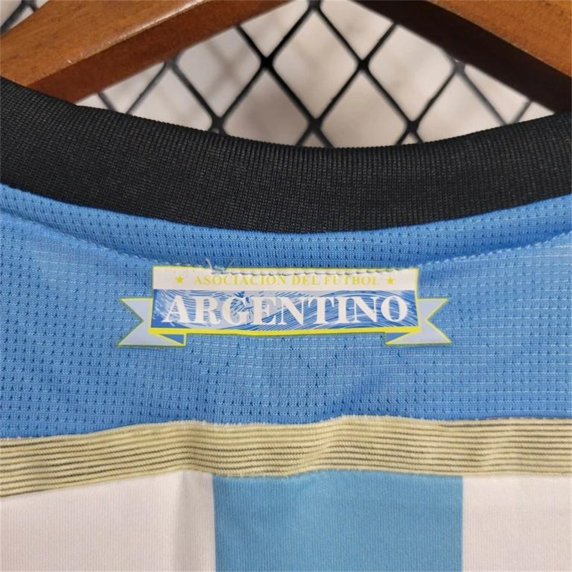 Retro Argentina 2014 Home Stadium Jersey - Unitedfutballjersey