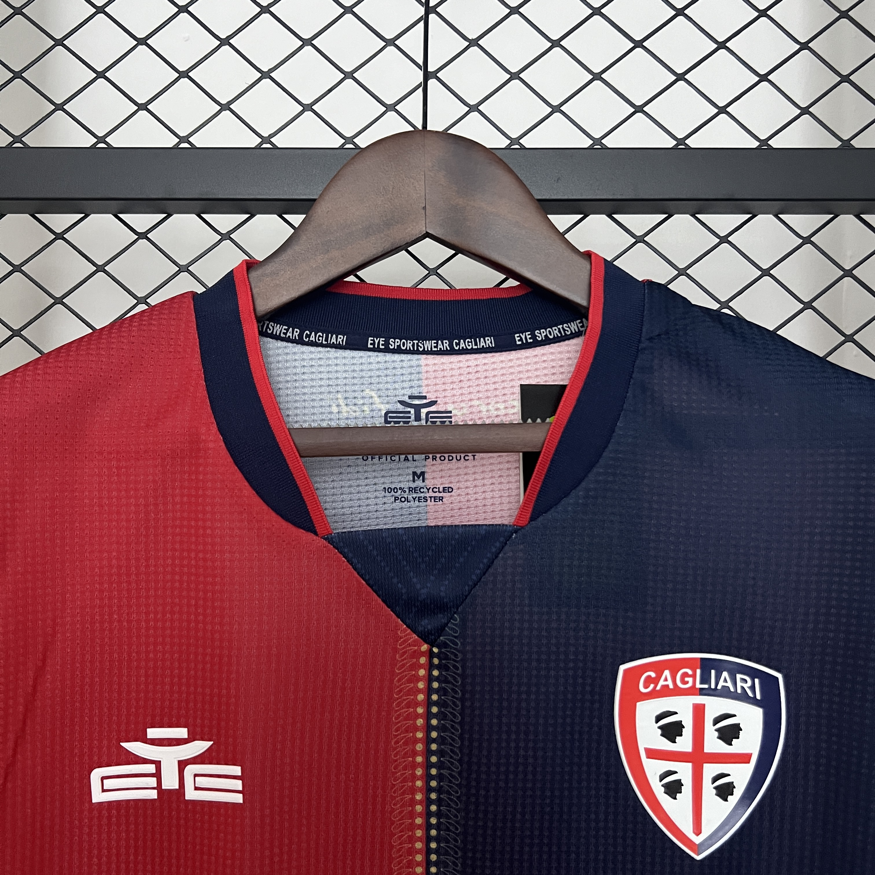 Cagliari Calcio 24-25 Home Jersey - Fans Version - Unitedfutballjersey