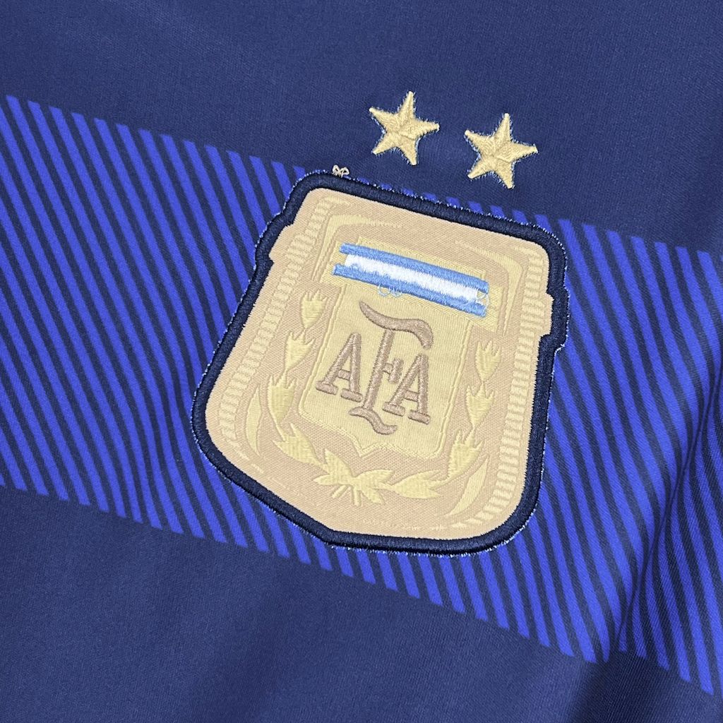 Retro Argentina 2014 Away Long Sleeves Jersey - Unitedfutballjersey
