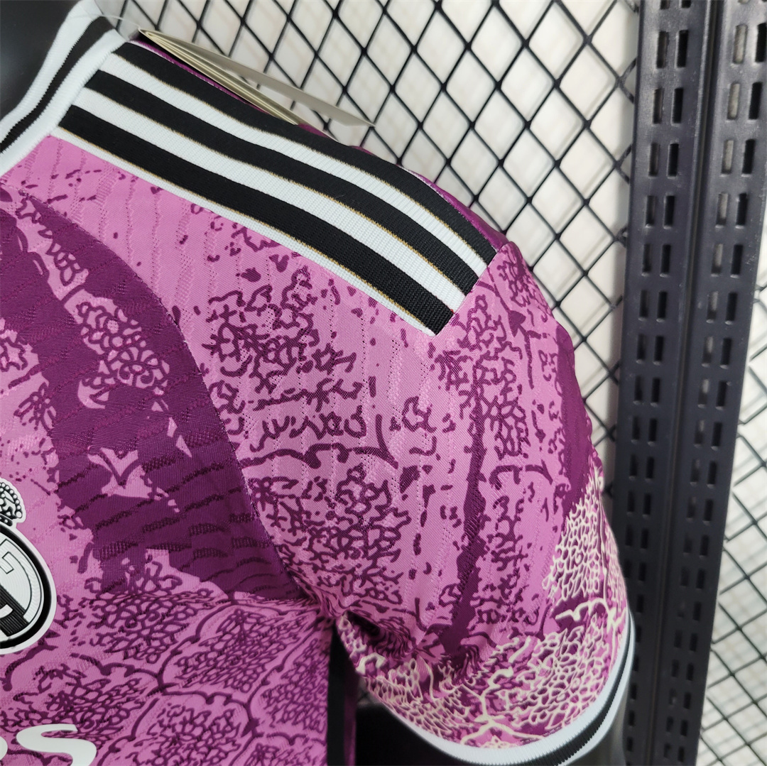 Real Madrid 23-24 Pink Special Edition Jersey - Player Version - Unitedfutballjersey