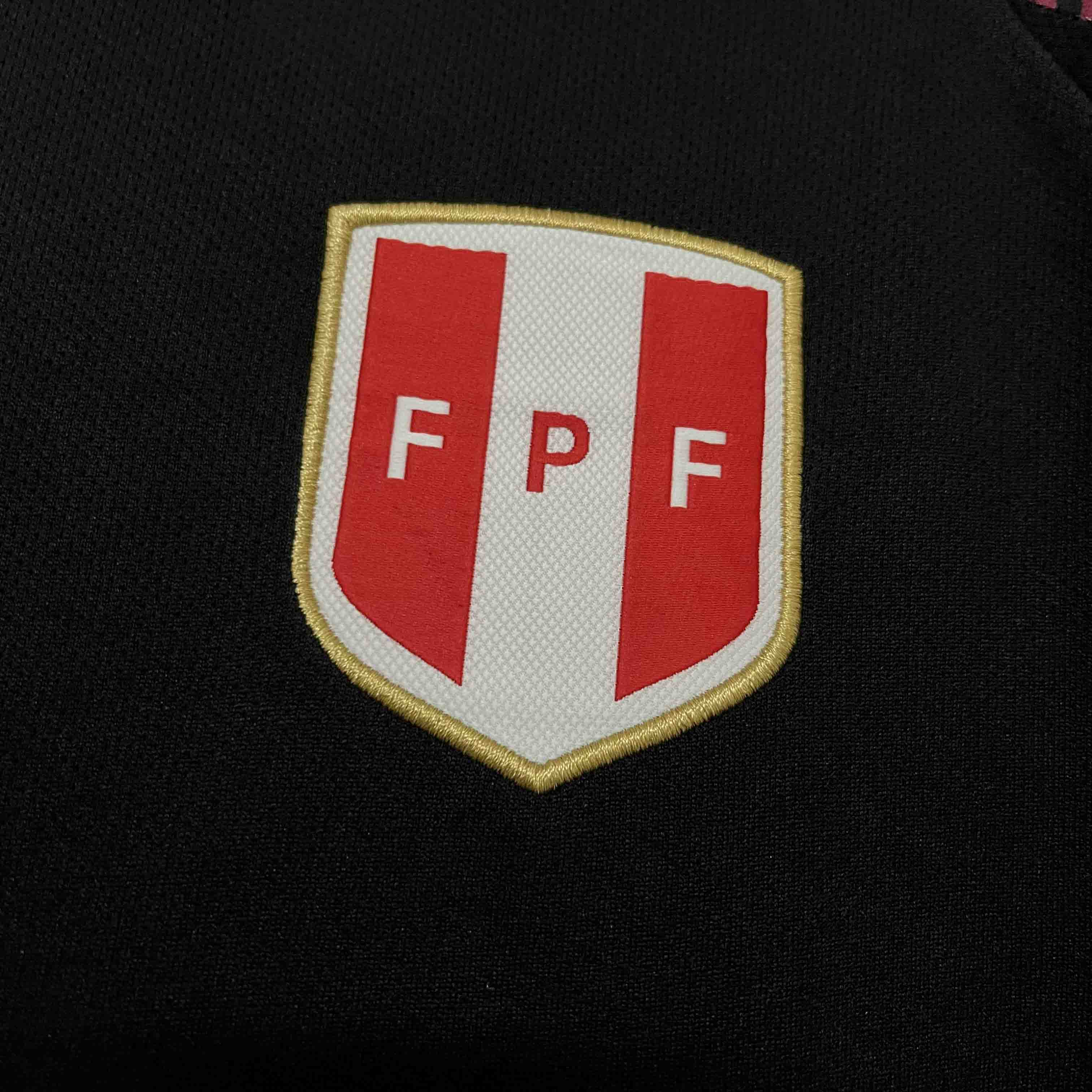 Peru 2024 Away Stadium Jersey - Fans Version - Unitedfutballjersey