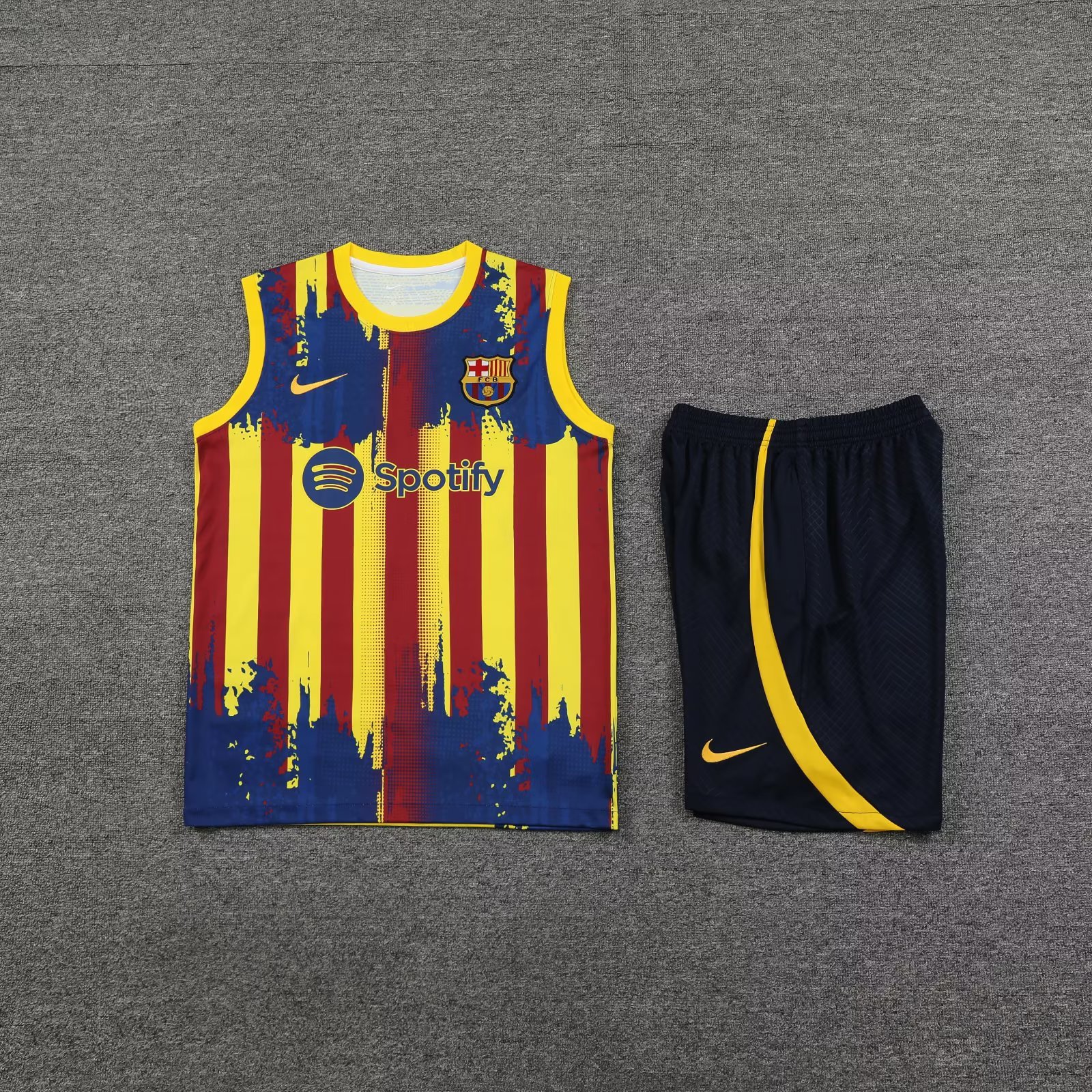 23-24 B.A.R.S.A Player Training Vest Set ( Vest + Shorts) - Unitedfutballjersey