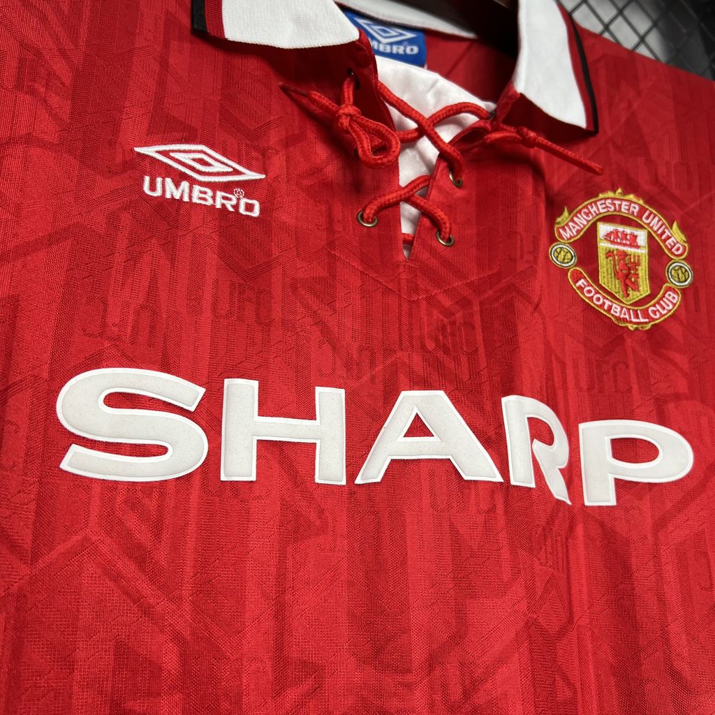Retro Manchester United 1992-94 Home Jersey - Unitedfutballjersey