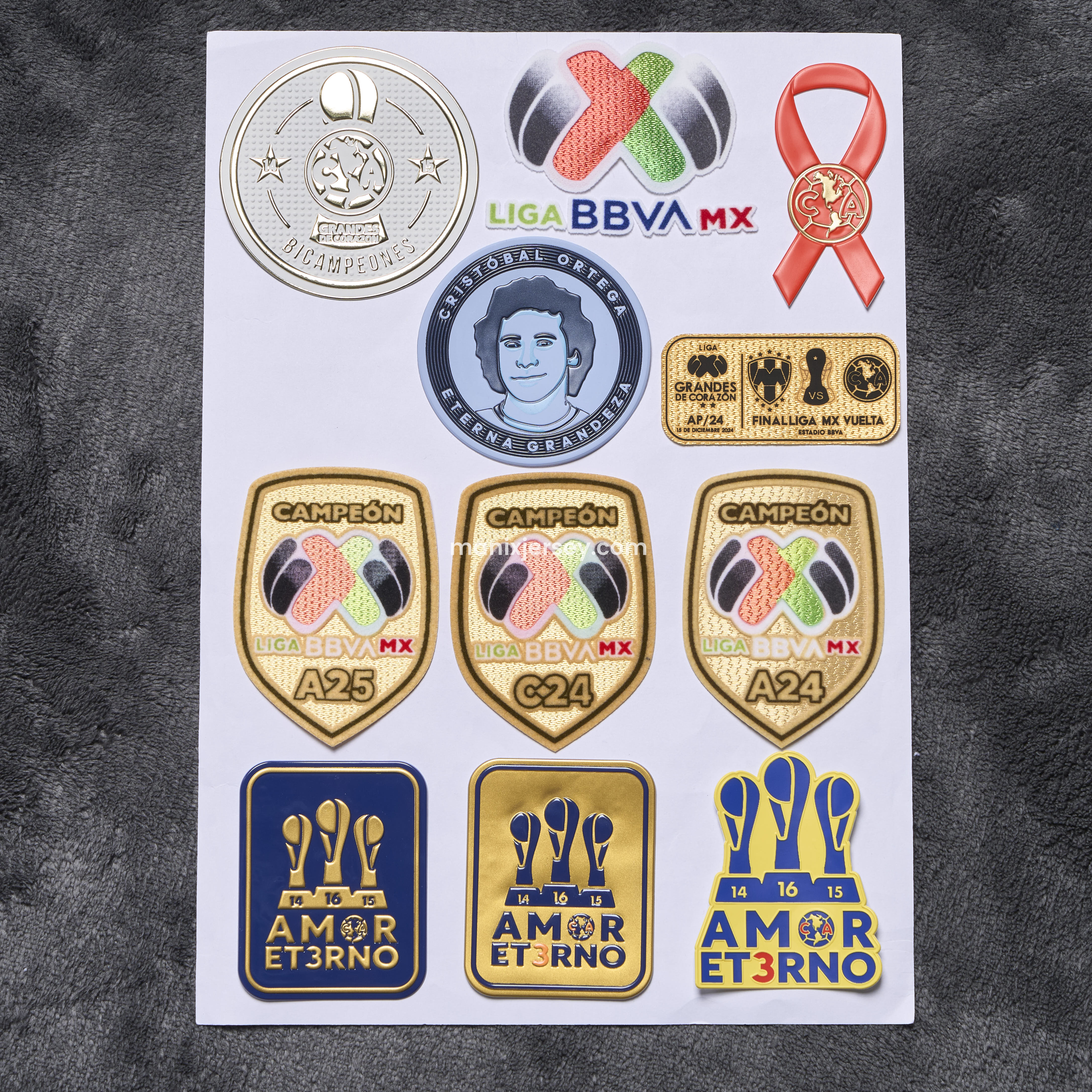 【NEW】Club América 24-25 Away Jersey - Fans Version - Unitedfutballjersey