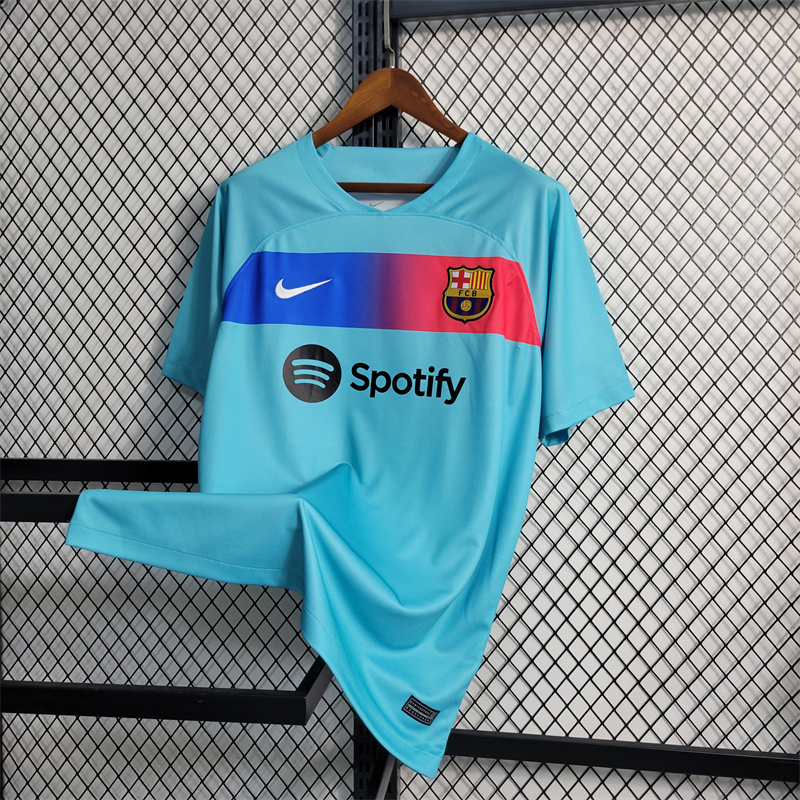 23/24 B.A.R.S.A Sky Blue Training Jersey - Fans Version - Unitedfutballjersey