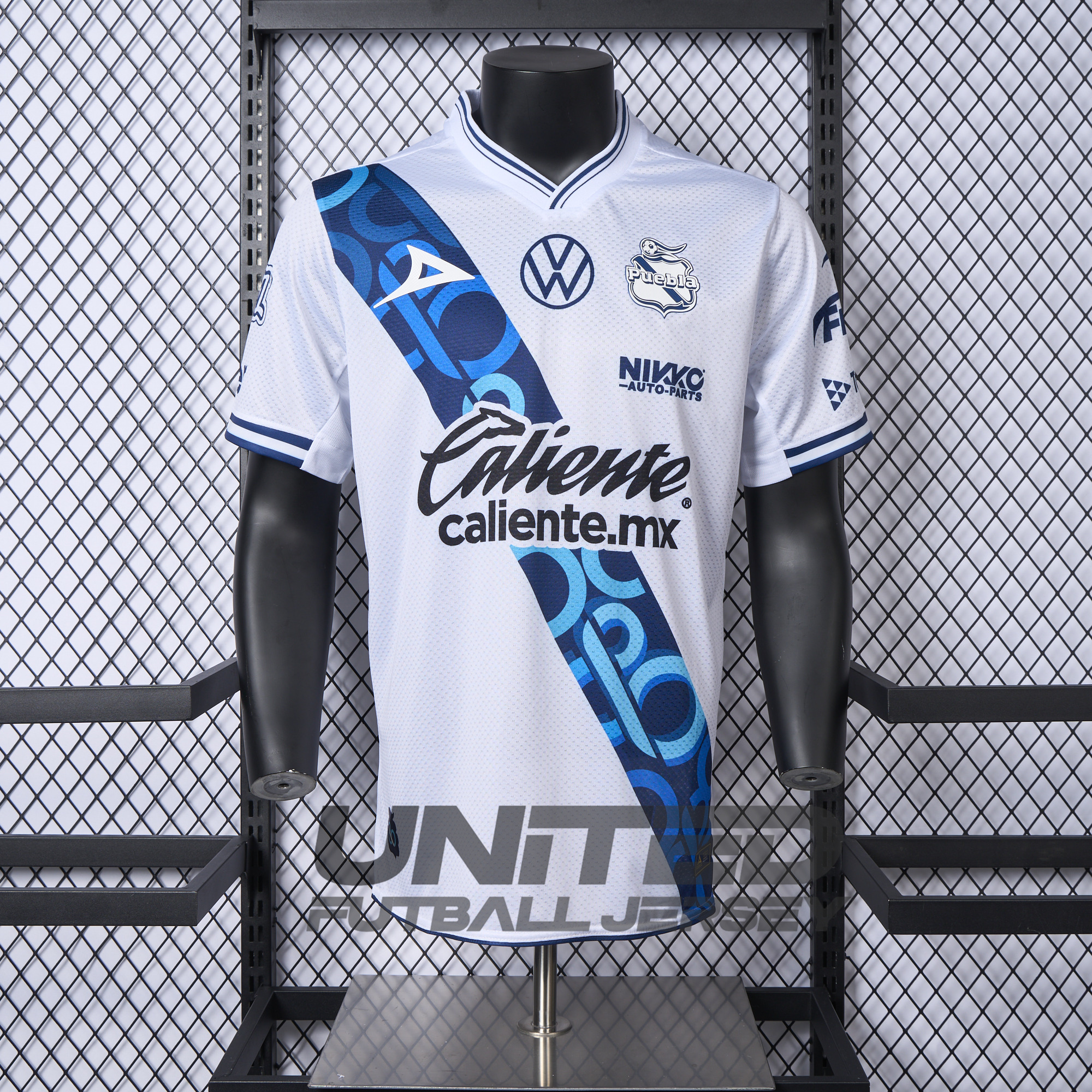 Club Puebla 24-25 Home Jersey - Player Version - Unitedfutballjersey