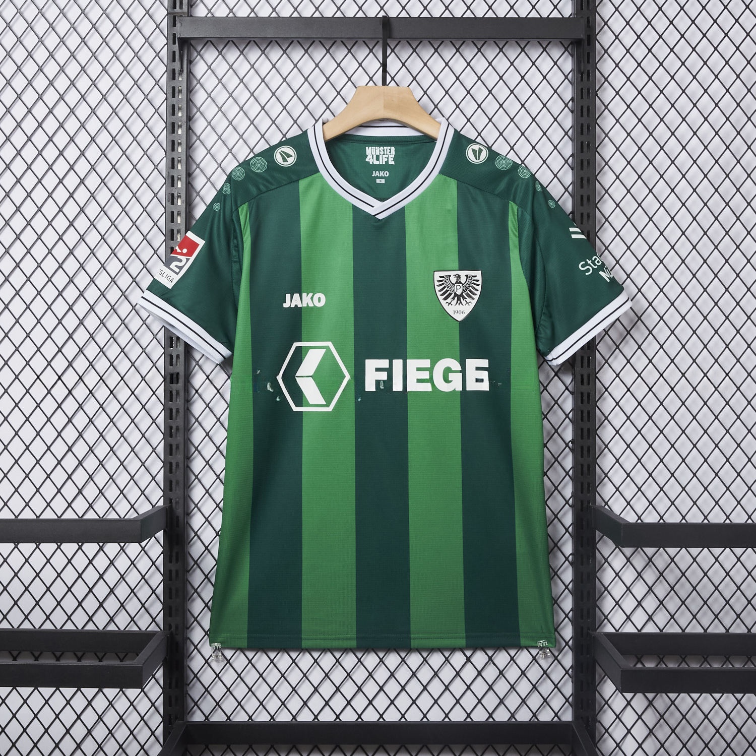 Preussen Munster 25-26 Home Jersey - Fans Version - Unitedfutballjersey