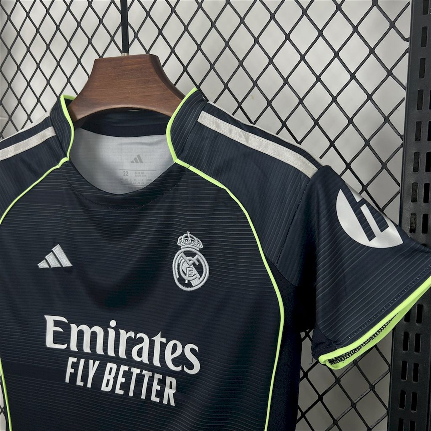 Real Madrid 25-26 Away Kids Kit - Fans Version - Unitedfutballjersey