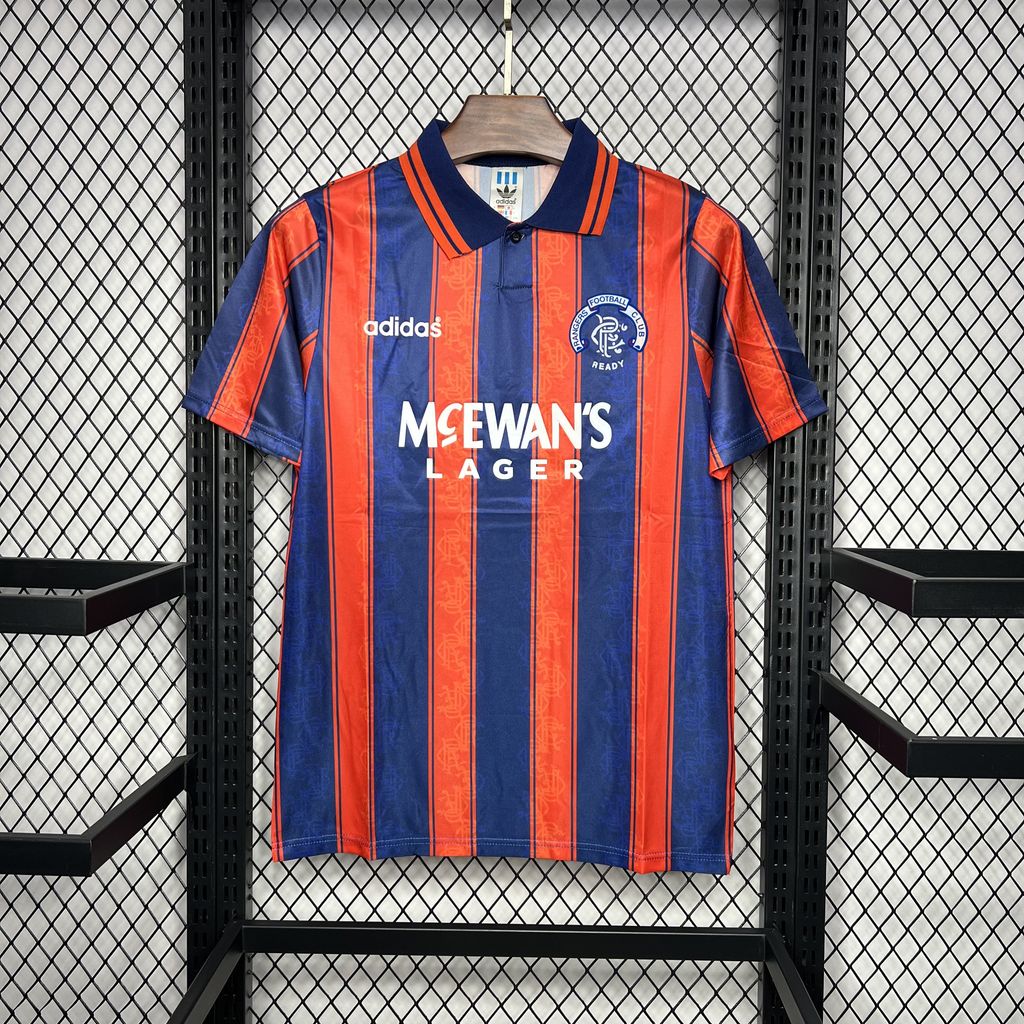 Retro Glasgow Rangers 1993-94 Away Stadium Jersey - Unitedfutballjersey