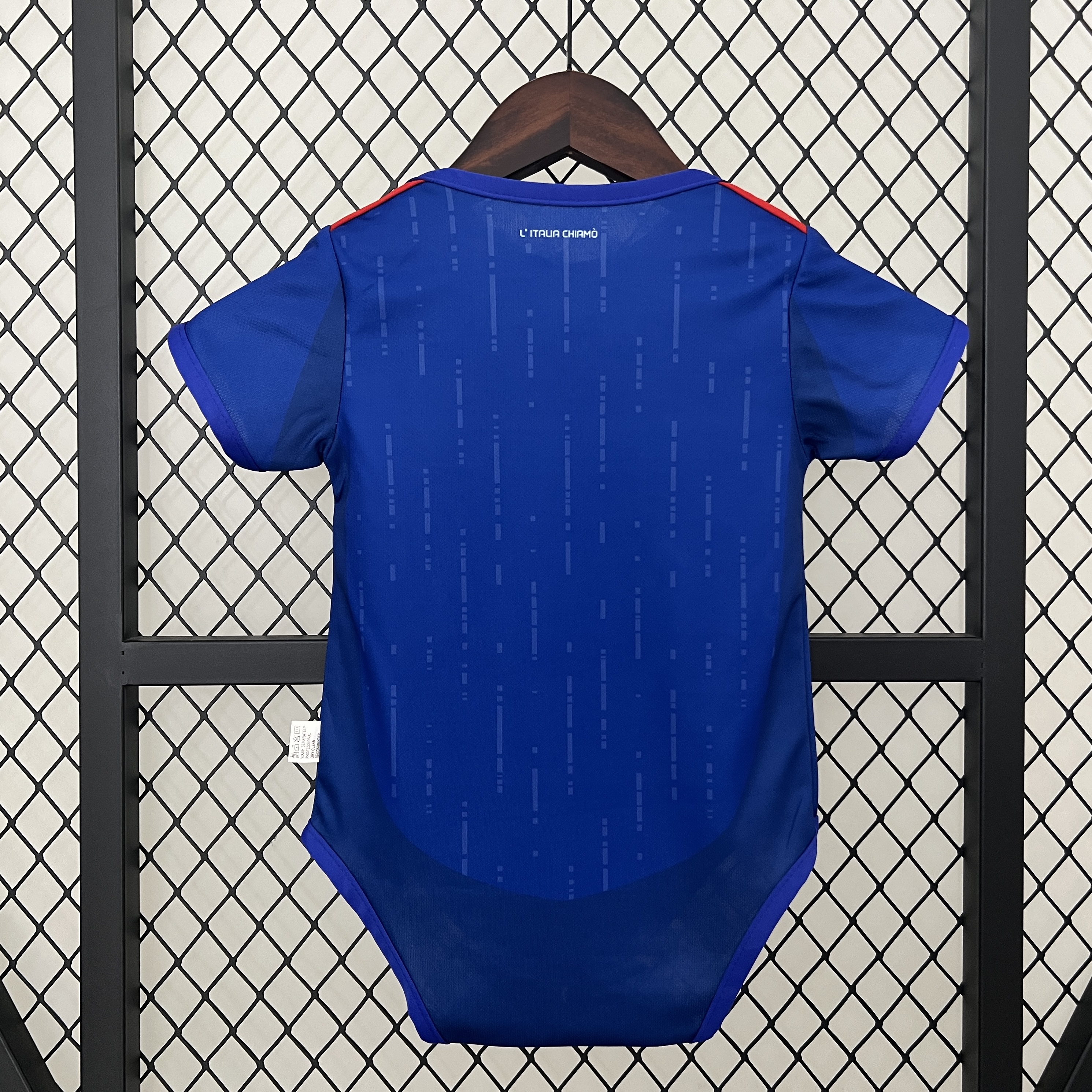 Italy 2024 Home Baby Crawling Suit - Unitedfutballjersey