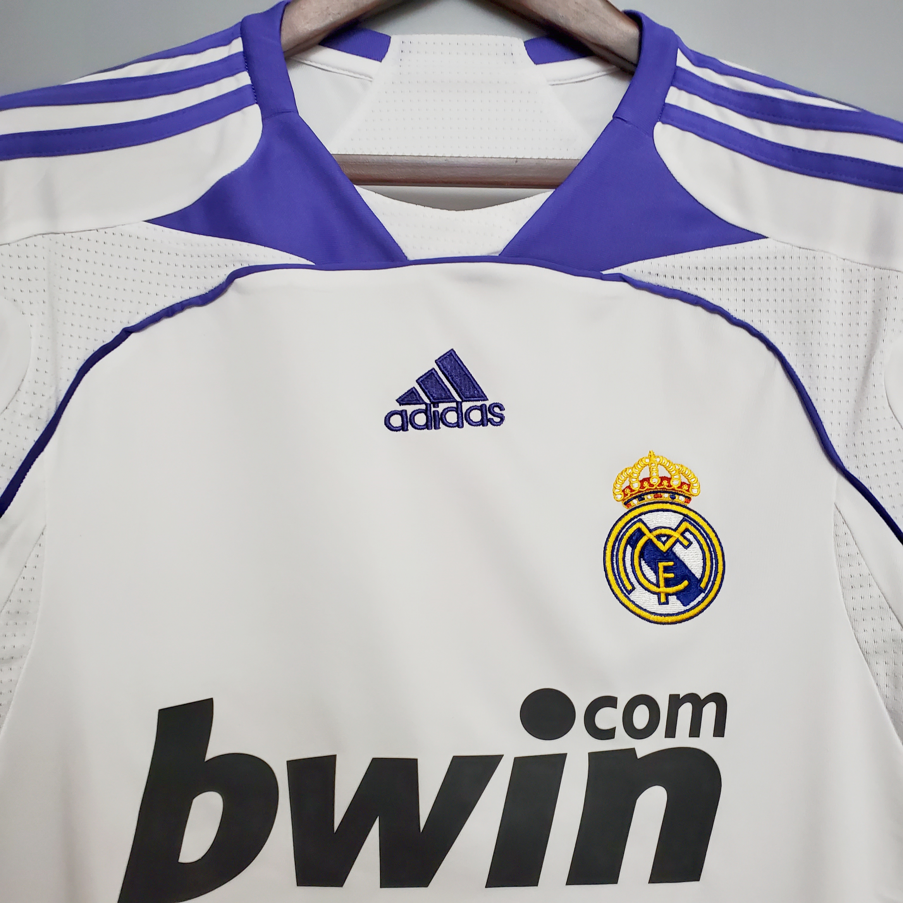Retro Real Madrid 07-08 Home Stadium Jersey - Unitedfutballjersey