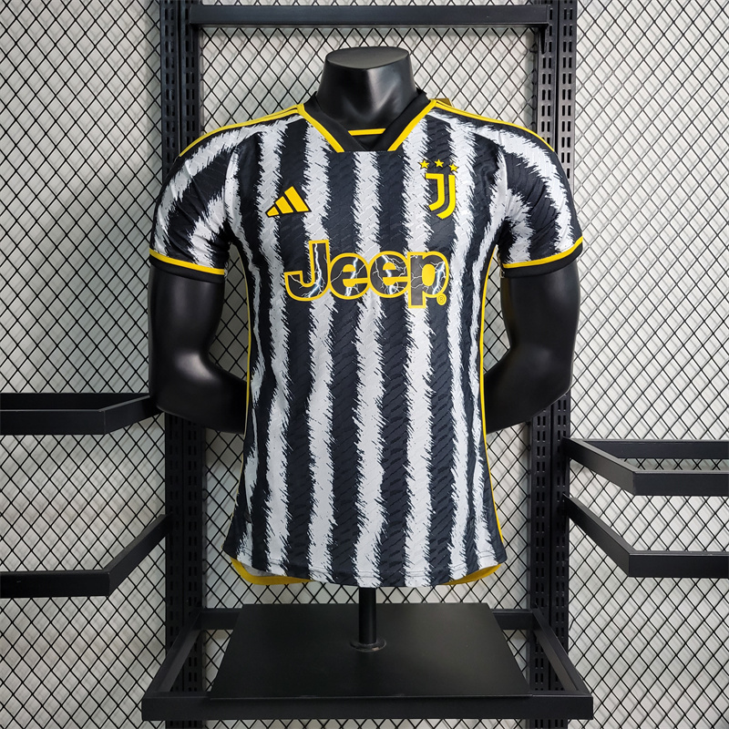 23/24 Juventus Home Jersey - Player Version - Unitedfutballjersey