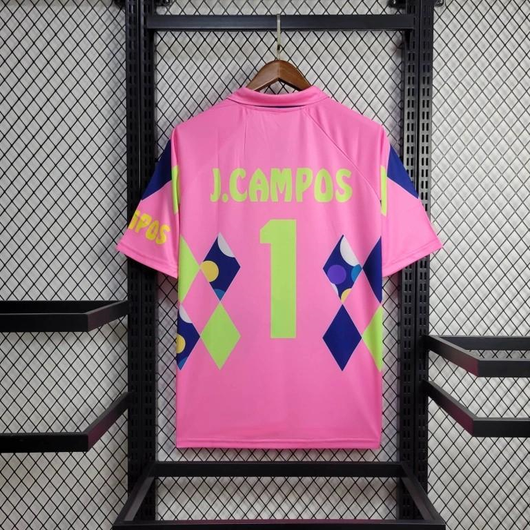 Retro Mexico 1992-93 Goalkeeper Pink Jersey - Unitedfutballjersey