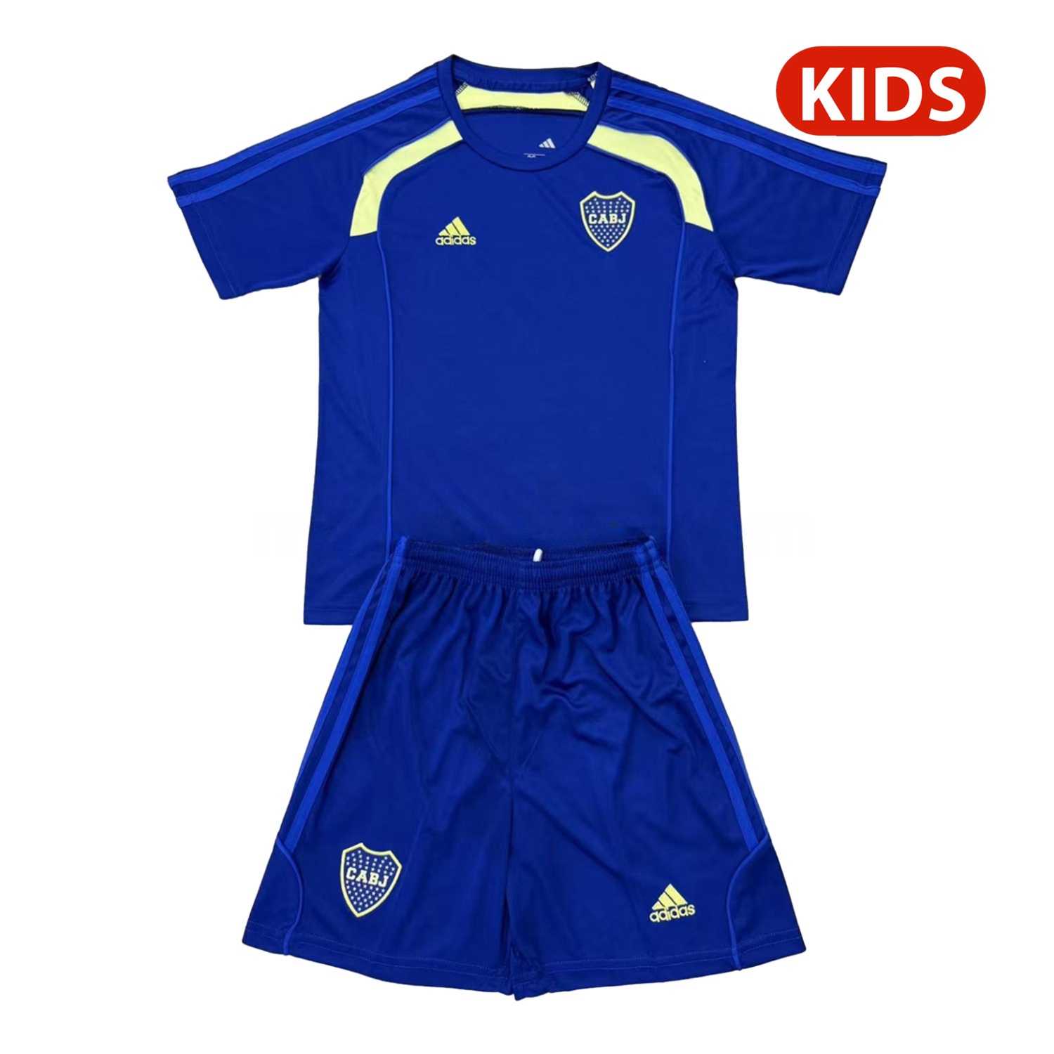 Boca Juniors 25-26 Urban Purist Throwback Blue Kids Kit - Unitedfutballjersey