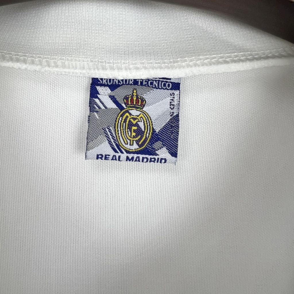 Retro Real Madrid 96-97 Home Stadium Jersey - Unitedfutballjersey