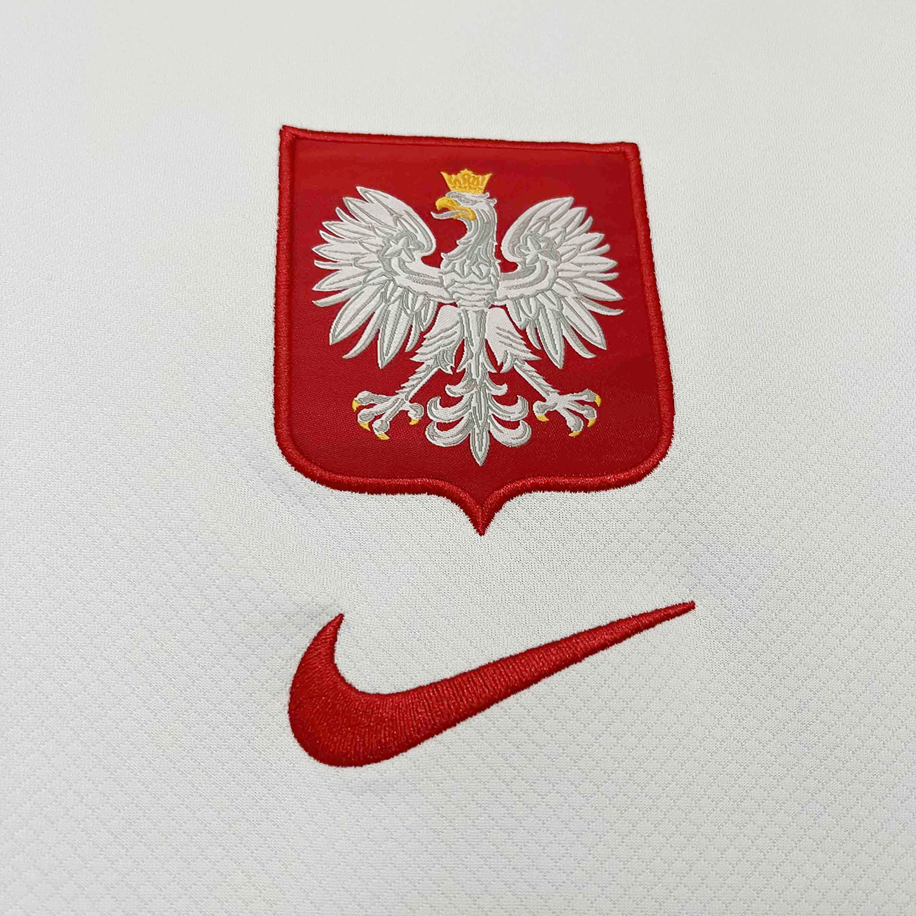 Poland 2024 Home Stadium Jersey - Fans Version - Unitedfutballjersey