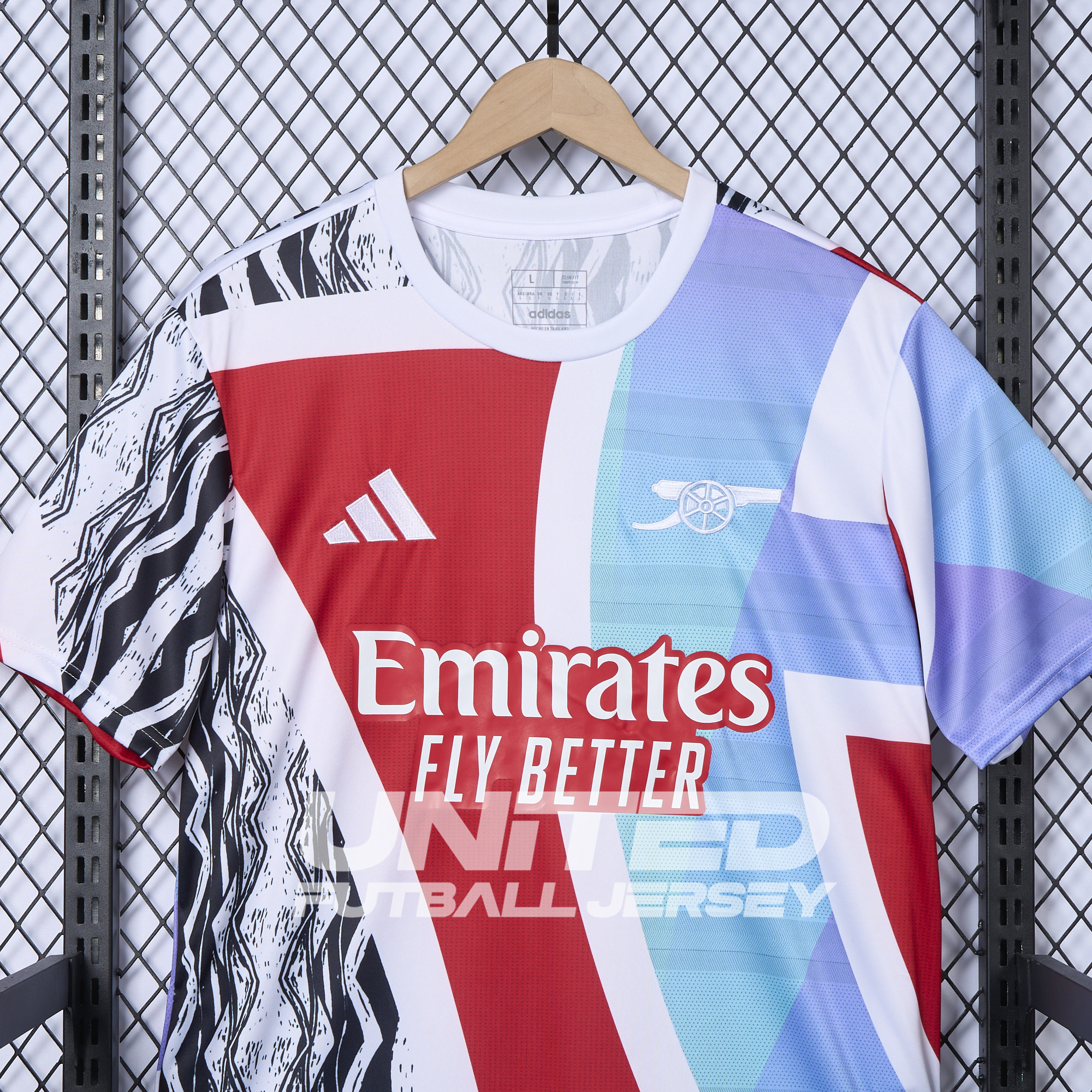 Arsenal 24-25 Pre-Match Training Jersey - Fans Version - Unitedfutballjersey