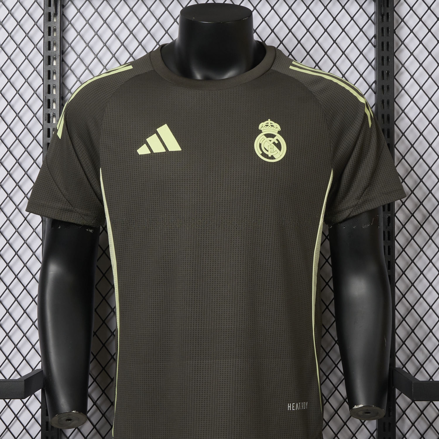 Real Madrid 25-26 Deep Grey Training Jersey - Player Version - Unitedfutballjersey