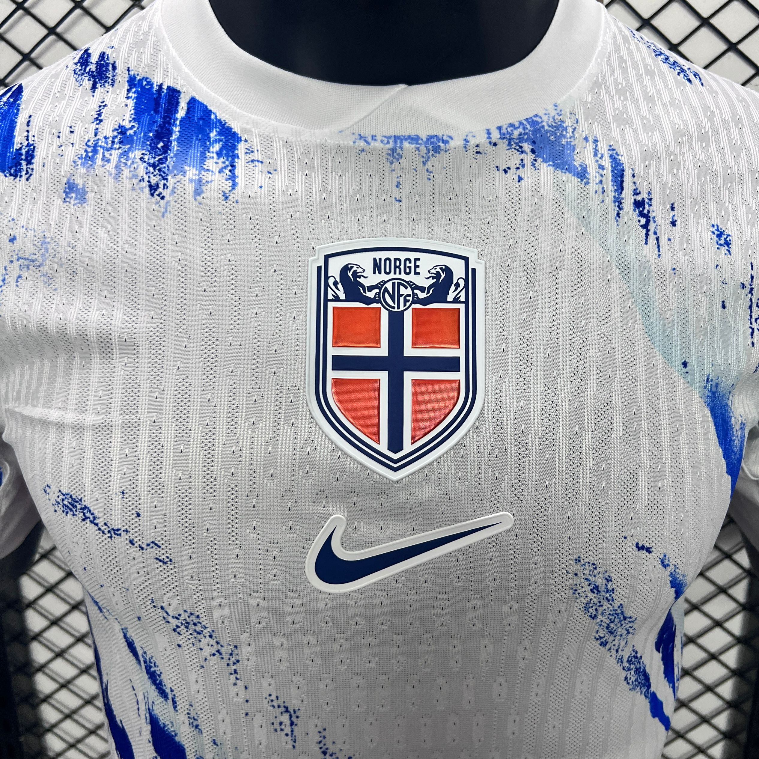Norway 2024 Away Stadium Jersey - Player Version - Unitedfutballjersey