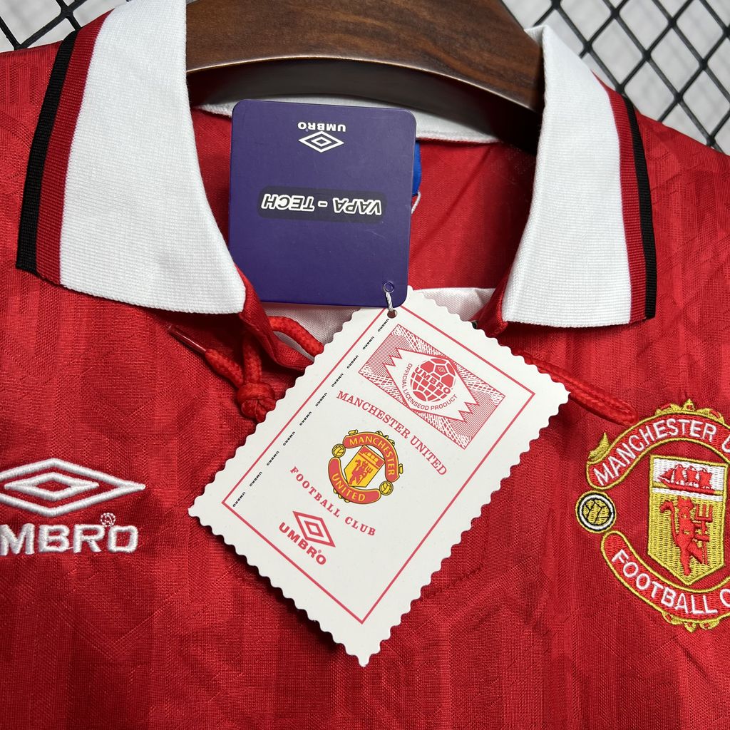 Retro Manchester United 1992-94 Home Jersey - Unitedfutballjersey