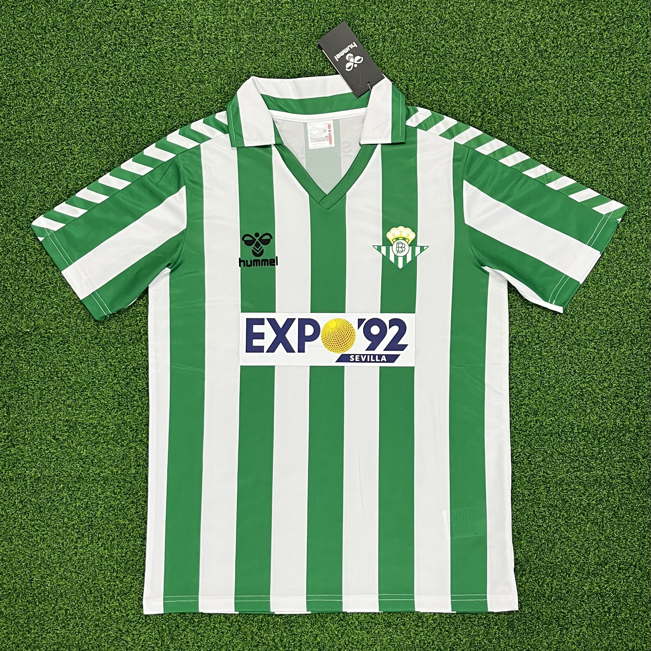 Retro Real Betis 1988-89 Home Stadium Jersey - Unitedfutballjersey