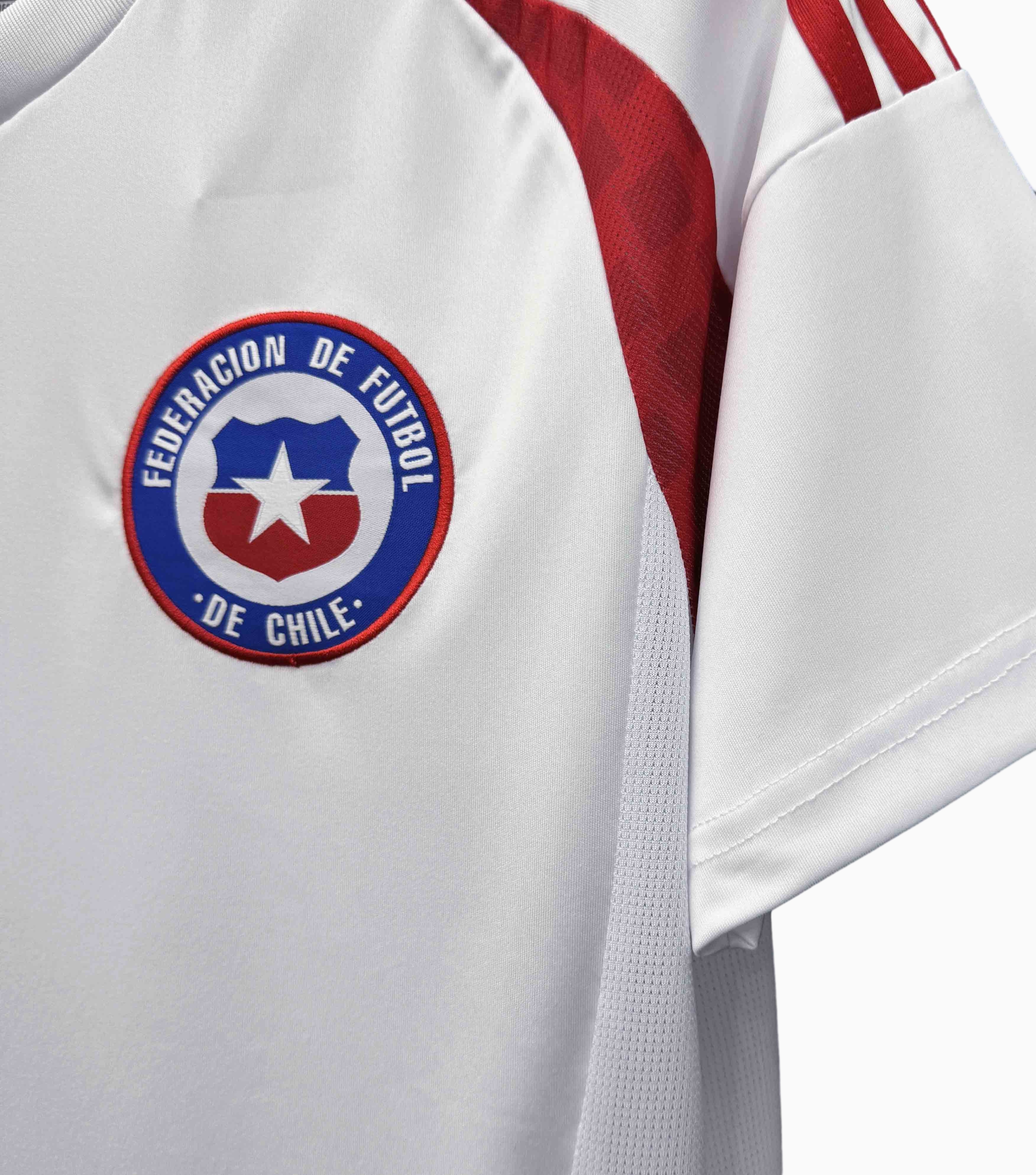 Chile 2024 Away Stadium Jersey - Fans Version - Unitedfutballjersey