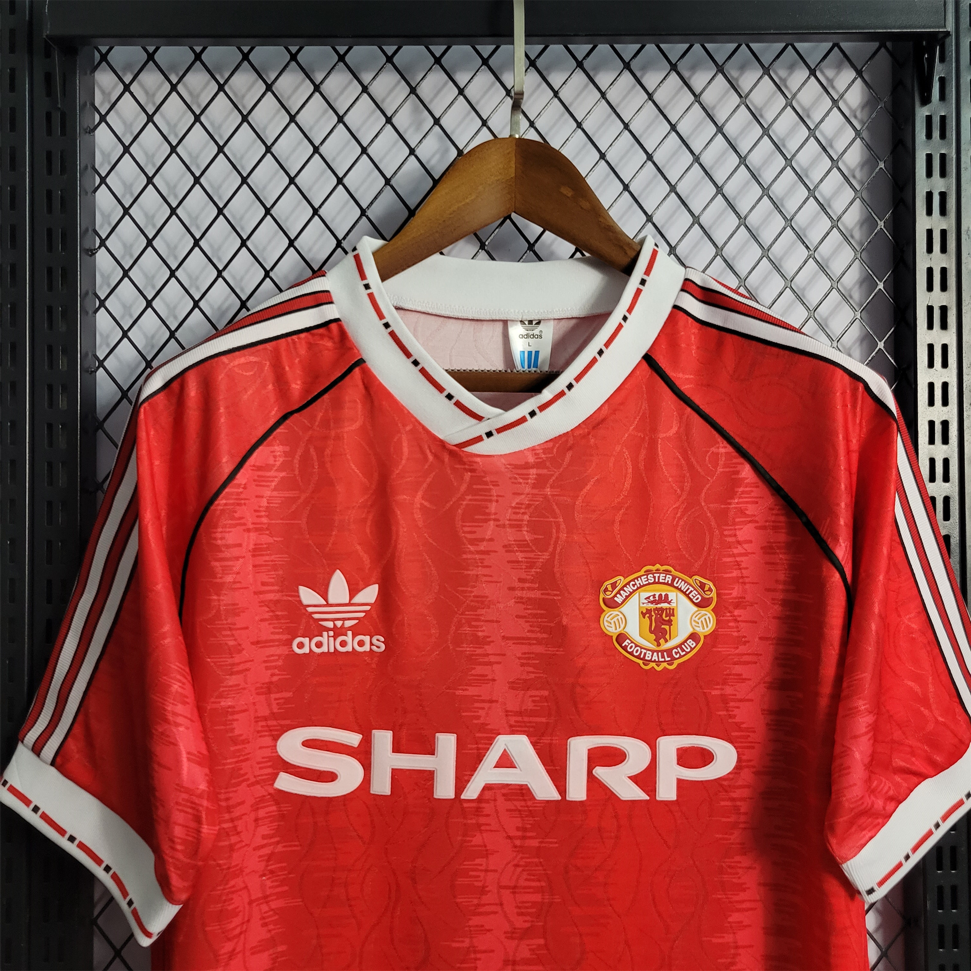 Retro Manchester United 90-92 Home Stadium Jersey - Unitedfutballjersey