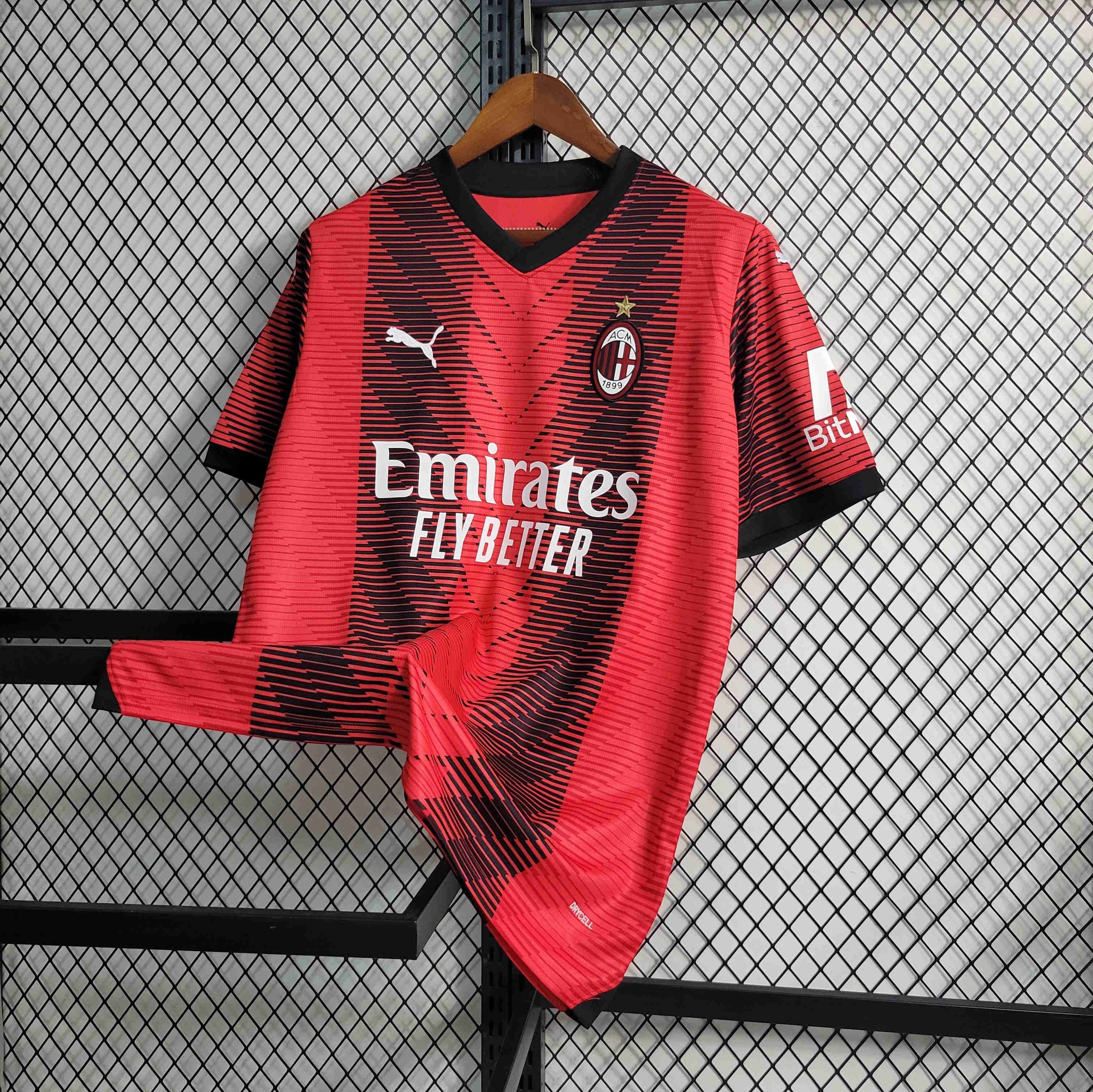 23/24 AC Milan Home Jersey - Fans Version - Unitedfutballjersey