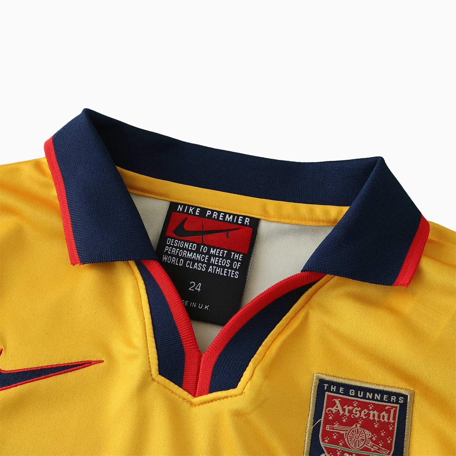 Retro Arsenal 1997-99 Away Kids Kit - Unitedfutballjersey