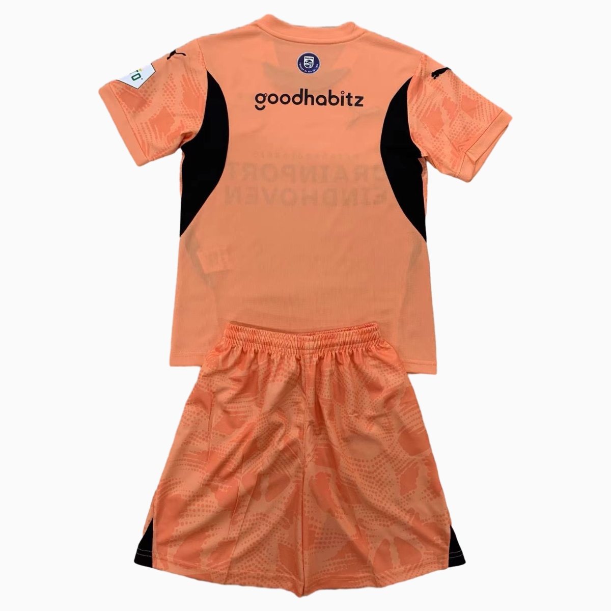 PSV Eindhoven 24-25 Orange Goalkeeper Men's Adult Jersey Set - Fans Version - Unitedfutballjersey