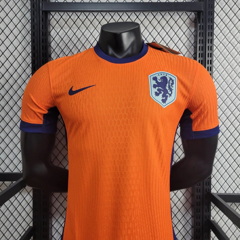 Netherlands 2024 Home Stadium Jersey - Player Version - Unitedfutballjersey