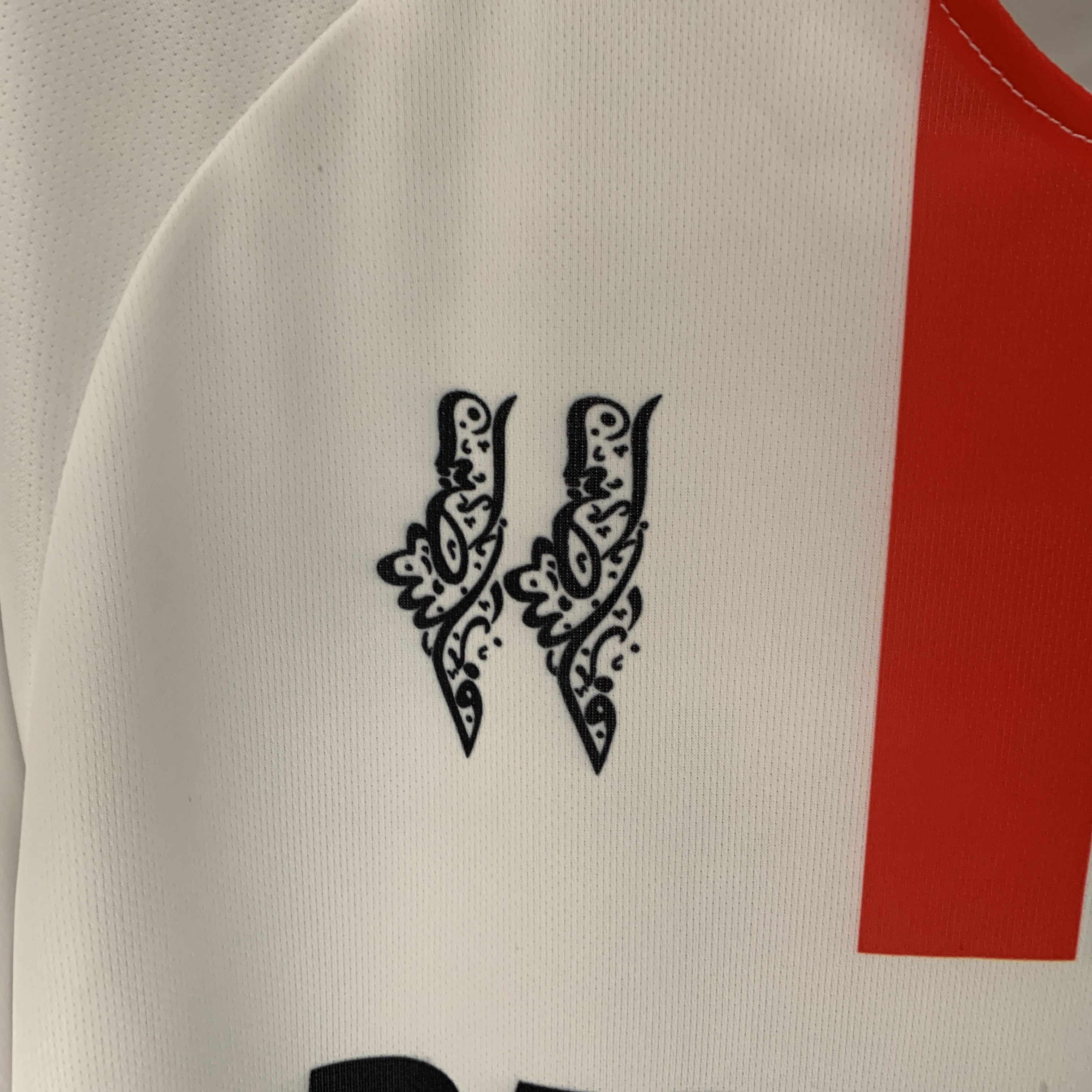 FC Palestina 23-24 White Centre Striped Jersey - Fans Version - Unitedfutballjersey