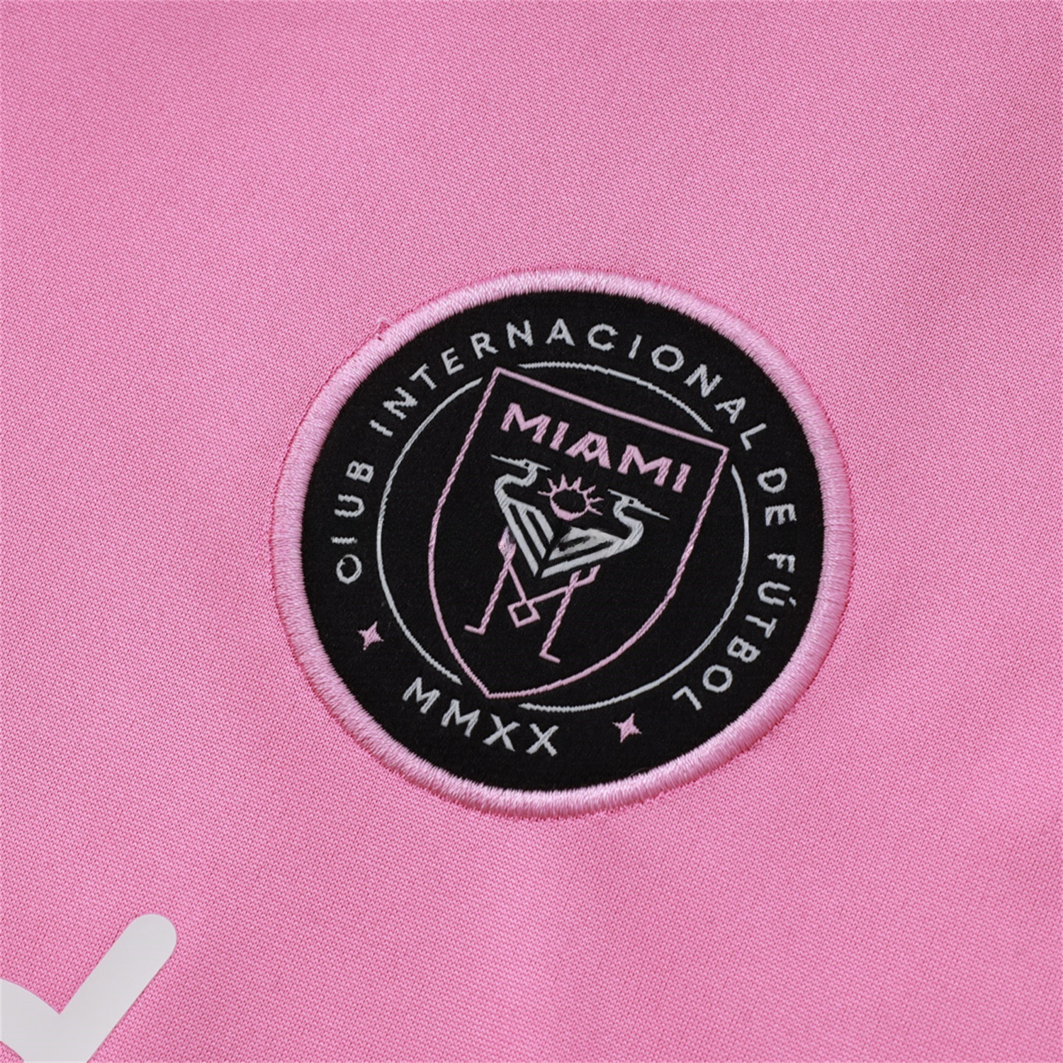 INT M.A.M 25-26 Long Sleeves Training Set - Pink Top & Black Pants - Unitedfutballjersey