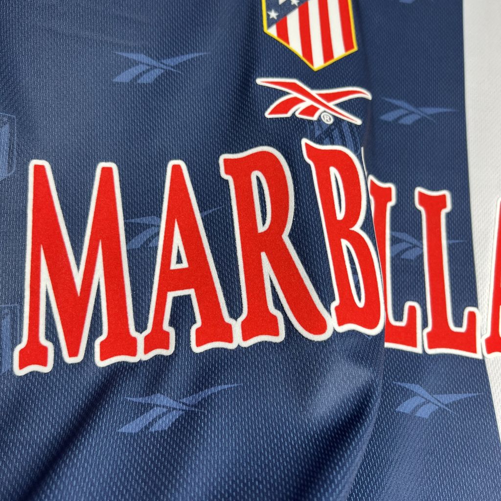 Retro Atletico Madrid 1998-99 Away Jersey - Unitedfutballjersey