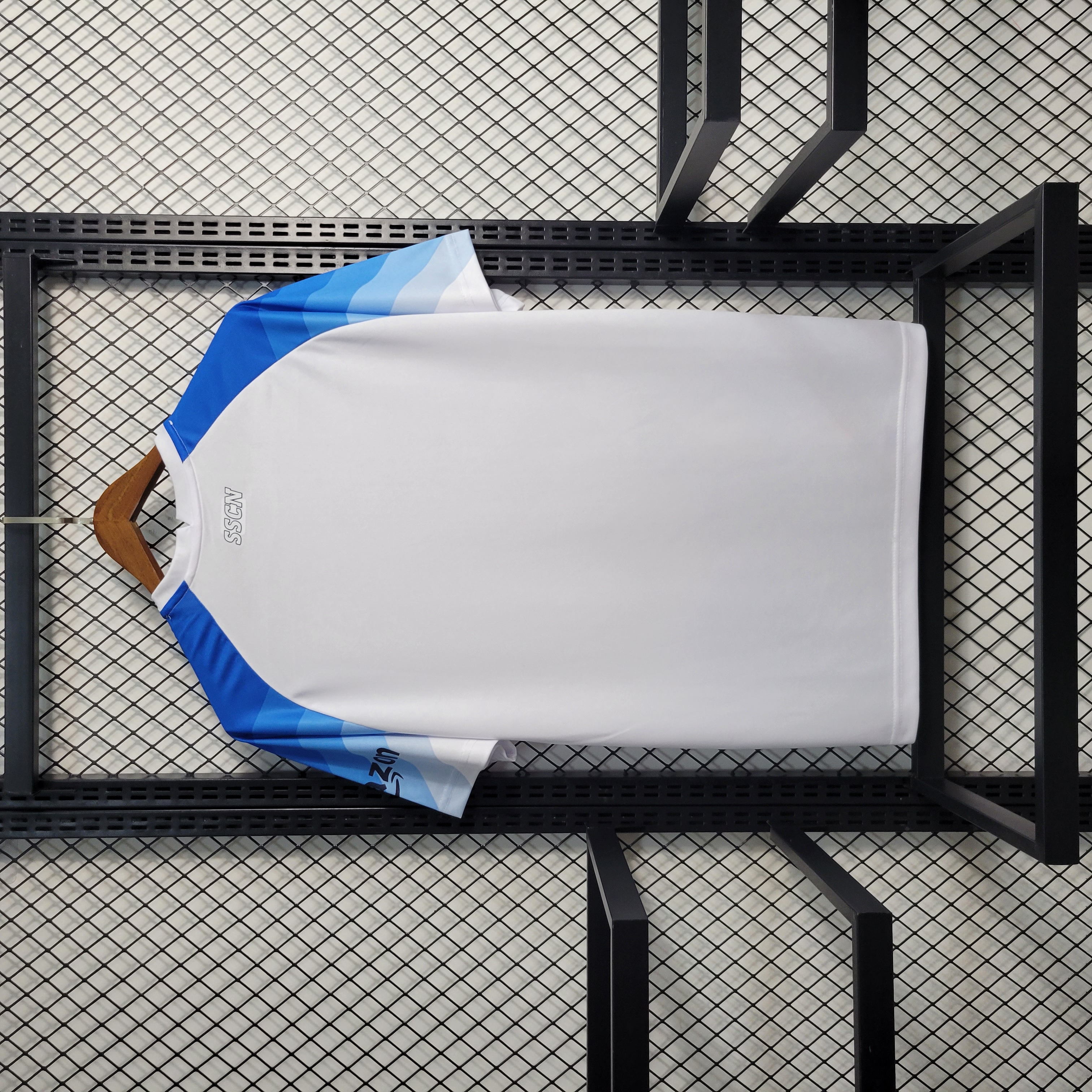 23-24 Napoli Champions White Jersey - Unitedfutballjersey