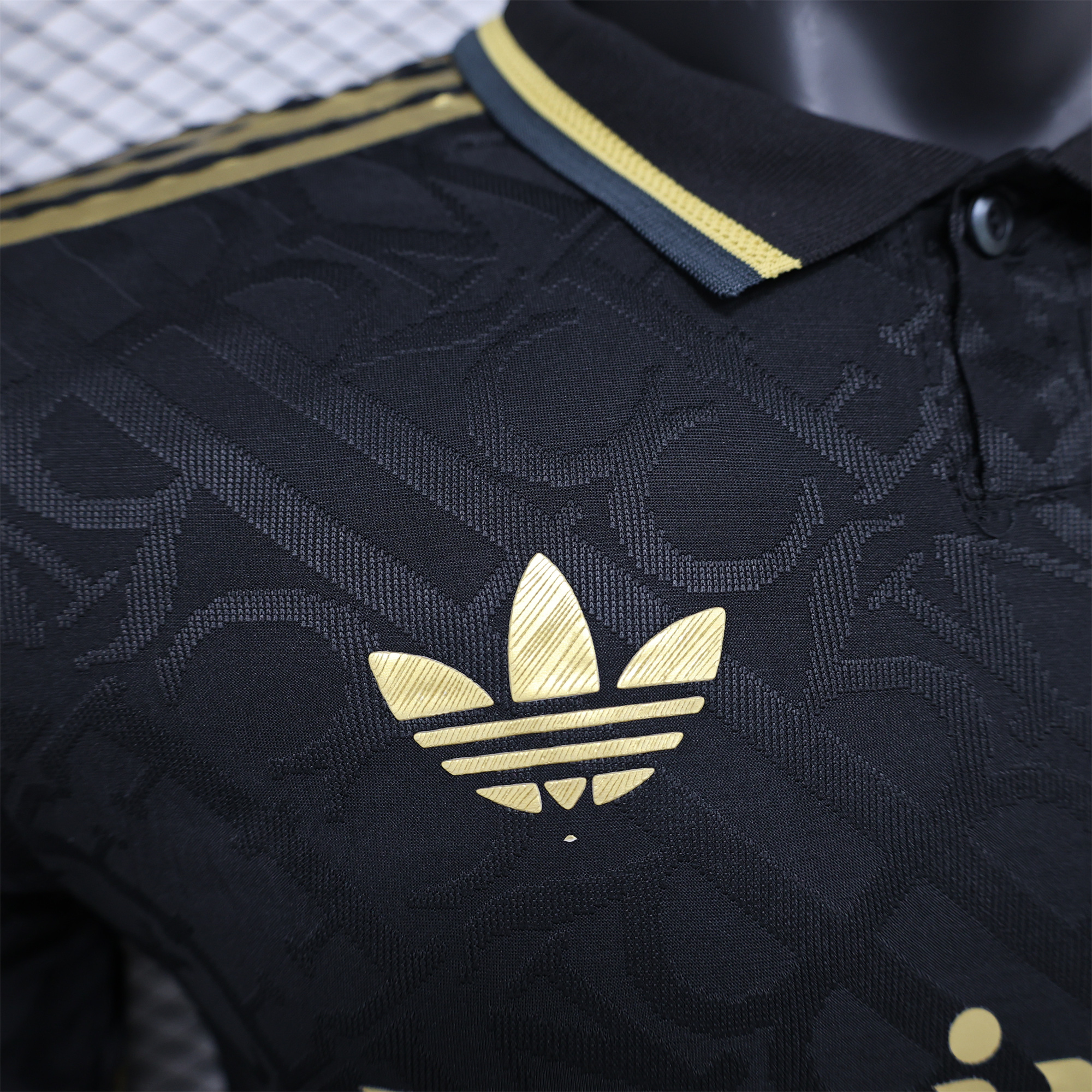 Real Madrid 24-25 Black Gold Special Edition Jersey - Player Version - Unitedfutballjersey