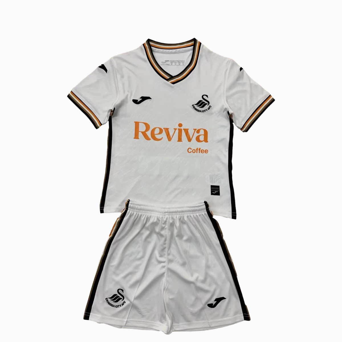 Swansea City 24-25 Home Kids Kit - Unitedfutballjersey