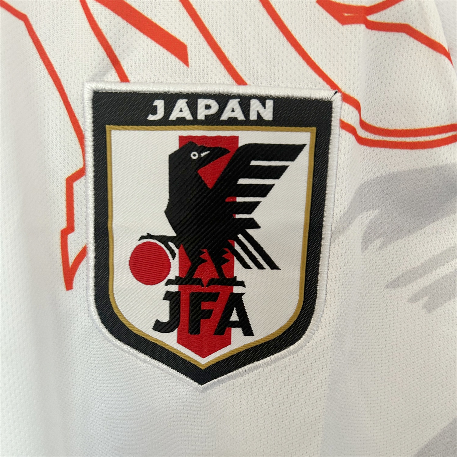 Japan 25-26 Y-3 Sunset Warrior and Crow White Special Jersey - Fans Version - Unitedfutballjersey