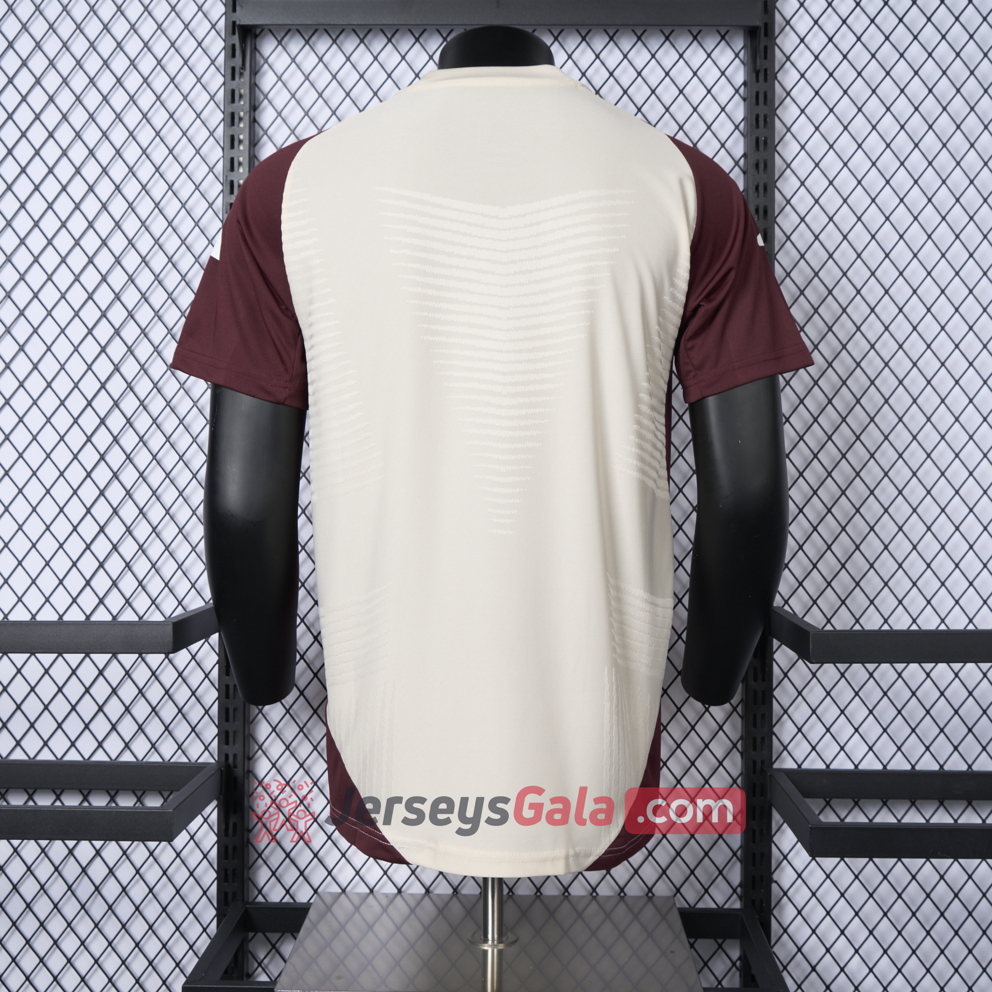 Bayern Munich 24-25 Apricot & Red Training Jersey - Player Version - Unitedfutballjersey